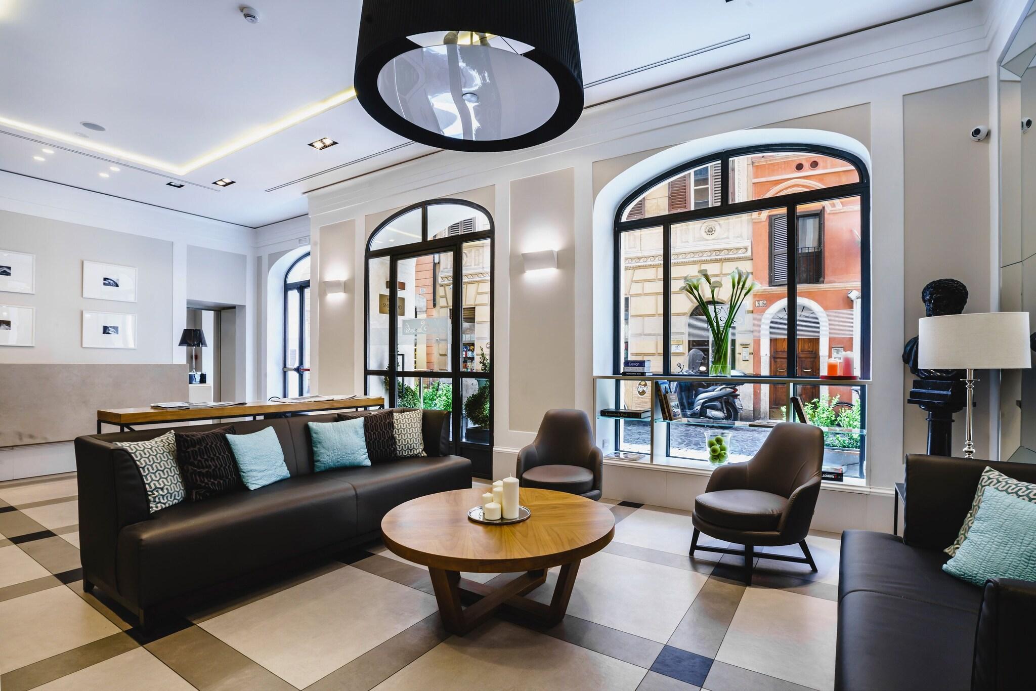 Vista Lobby Hotel Smeraldo
