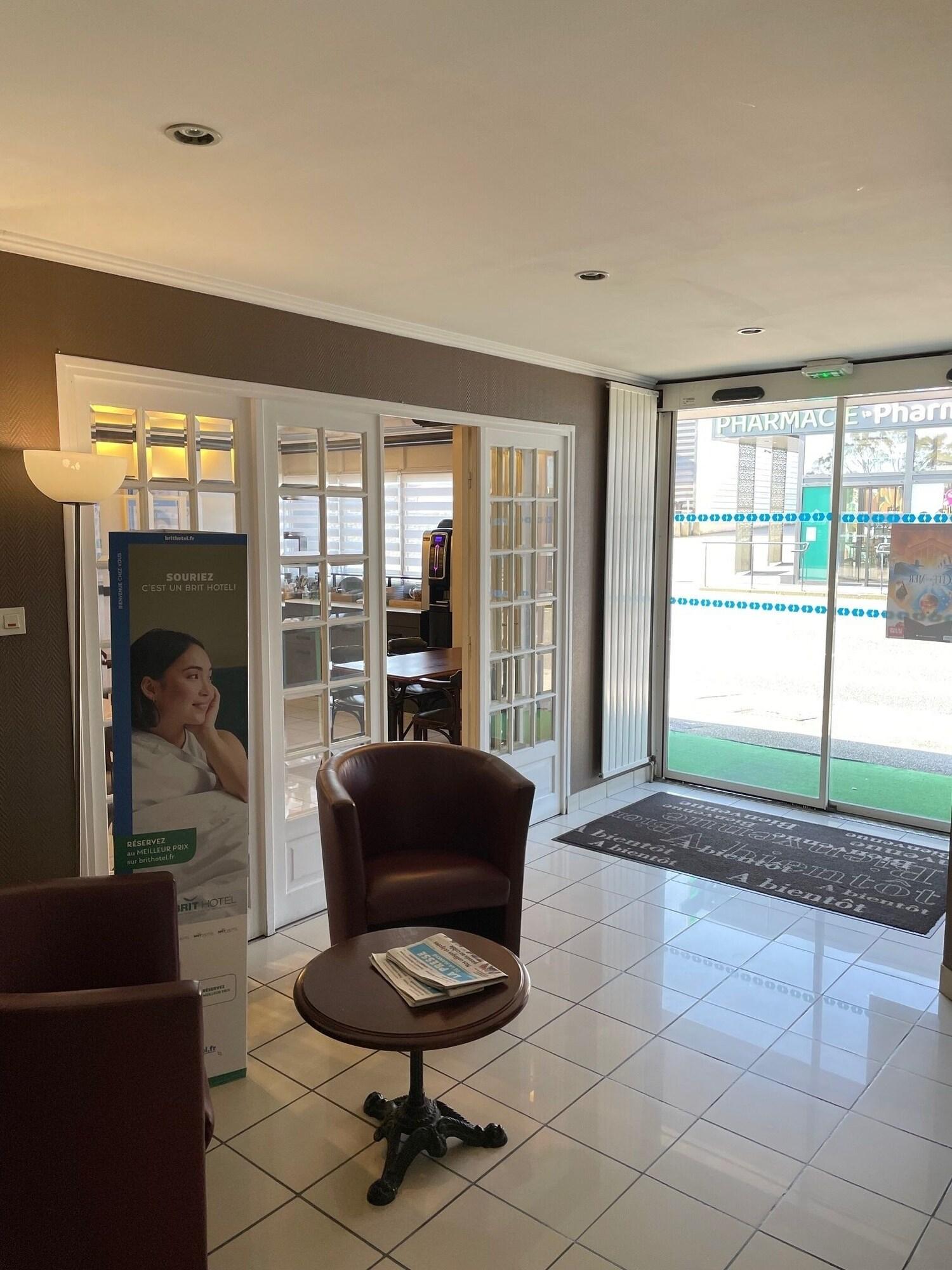 Vista Lobby Brit Hotel Cherbourg Octeville