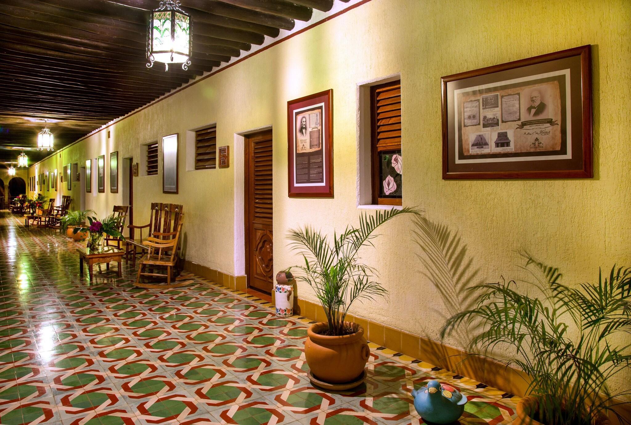Vista Lobby Hacienda Uxmal