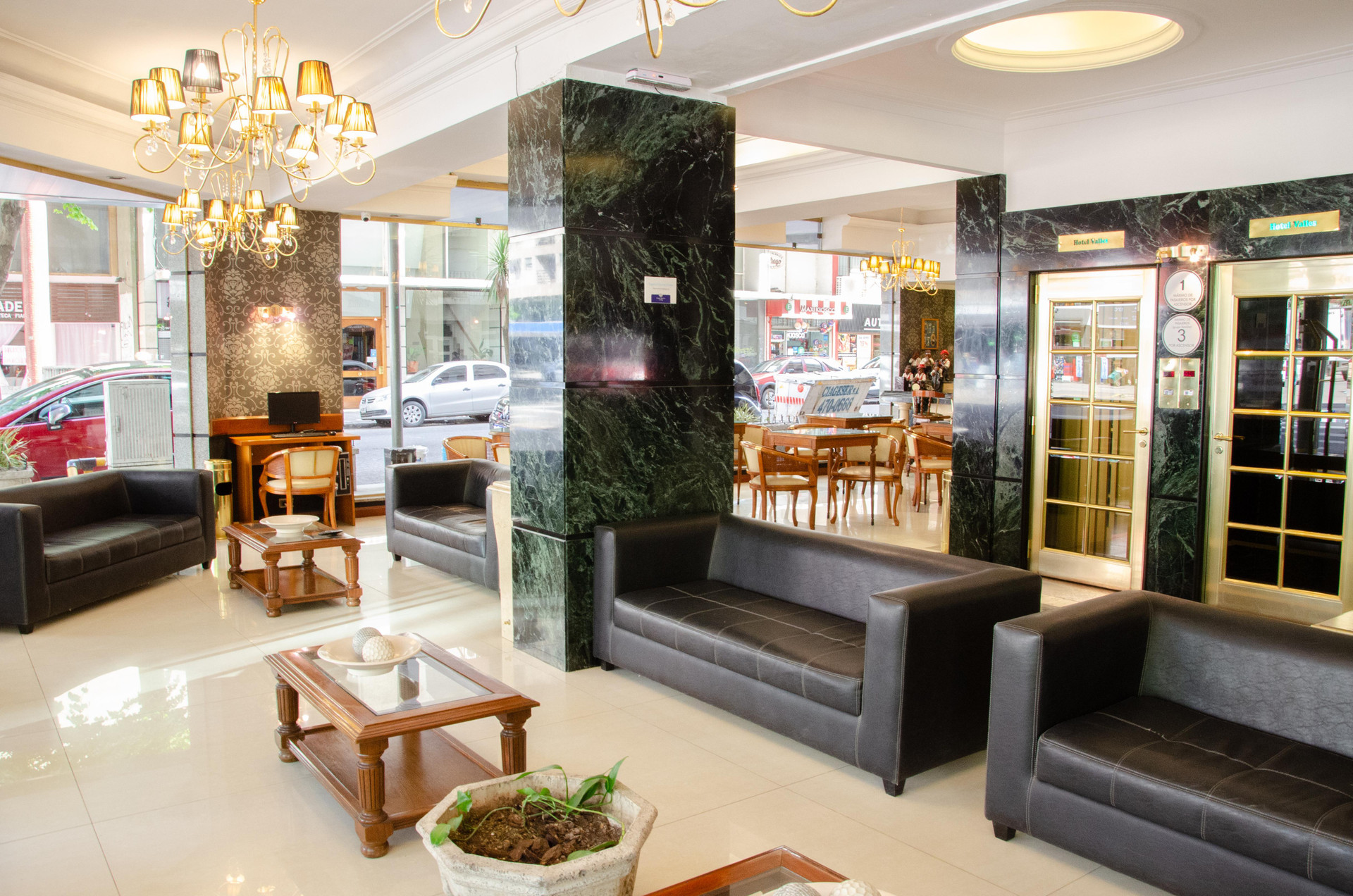Vista Lobby Hotel Valles