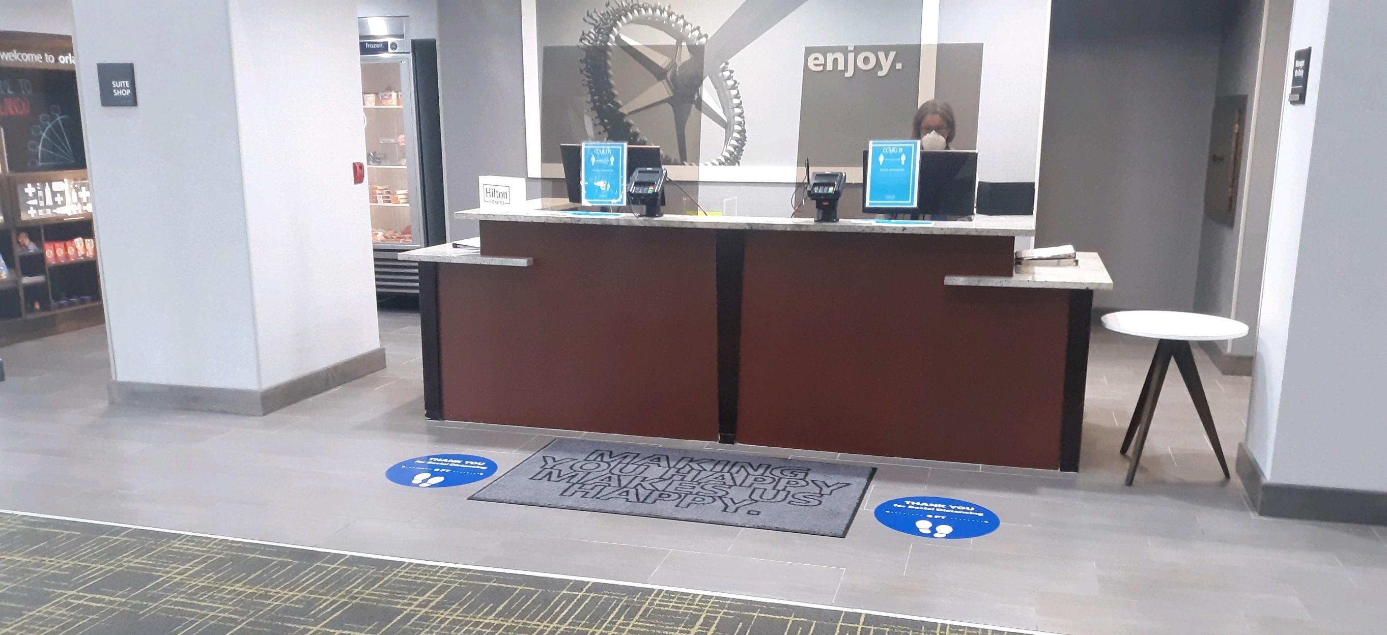 Vista Lobby Hampton Inn & Suites Orlando Intl Dr N