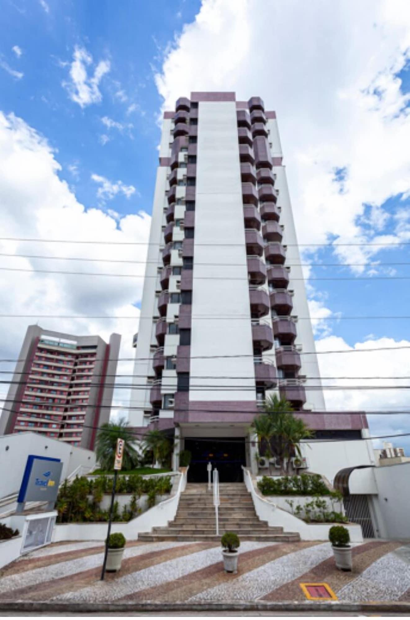 Vista da fachada Travel Inn Flats Jundiaí