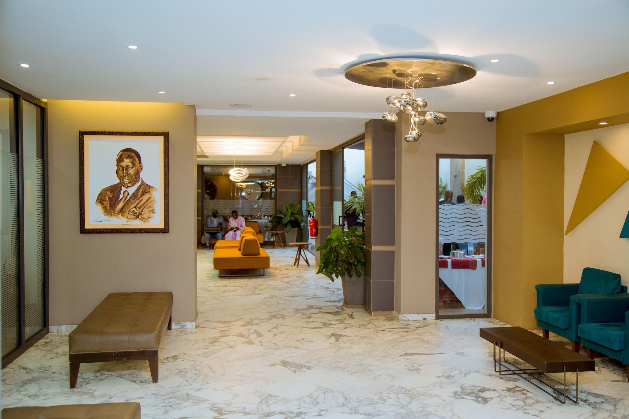 Vista Lobby Le Ndiambour Hôtel et Résidence