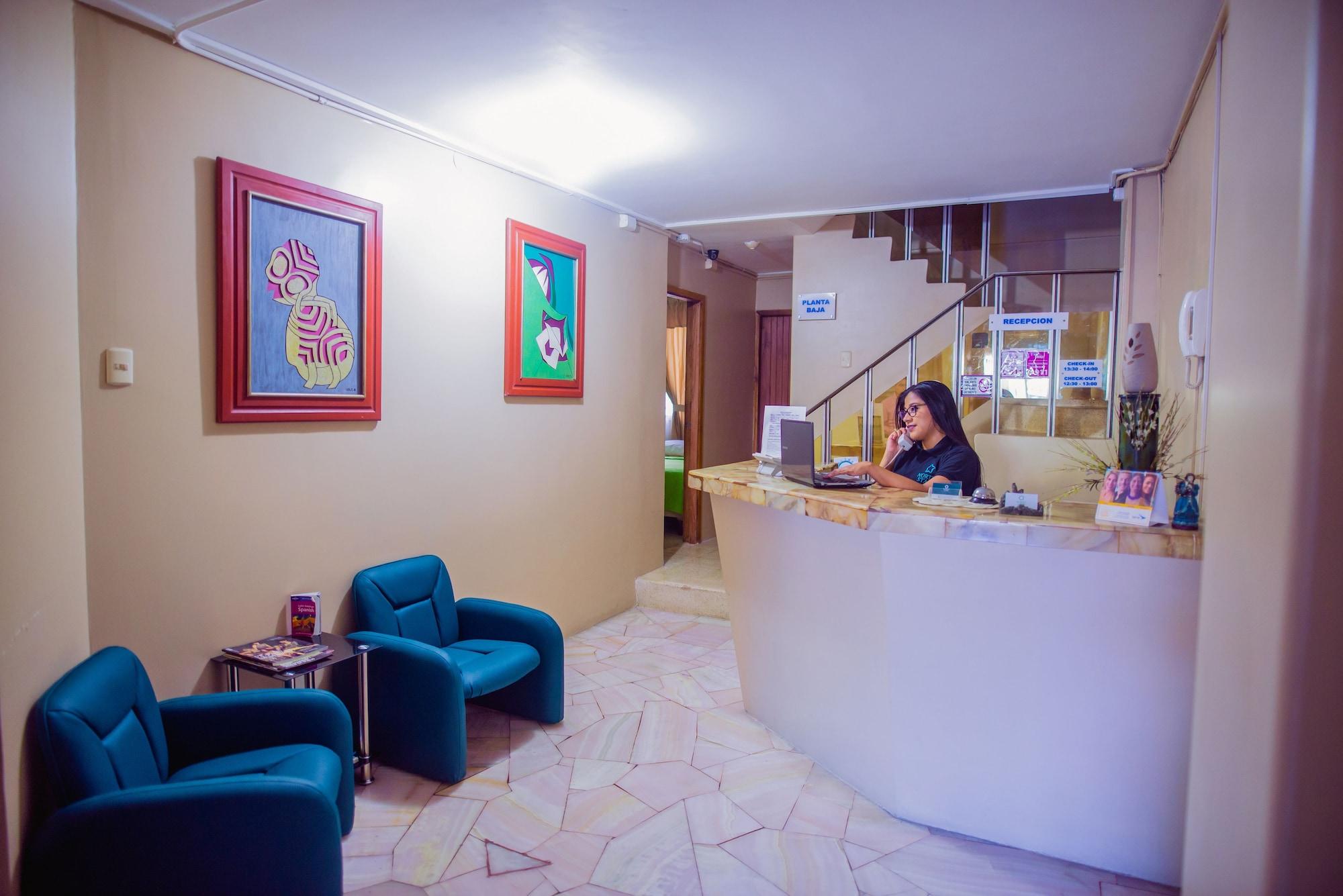 Vista Lobby North Star - Hostal Guayaquil