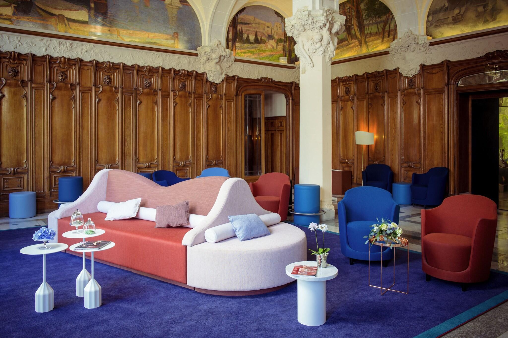 Vista Lobby Mercure Lyon Centre Château Perrache