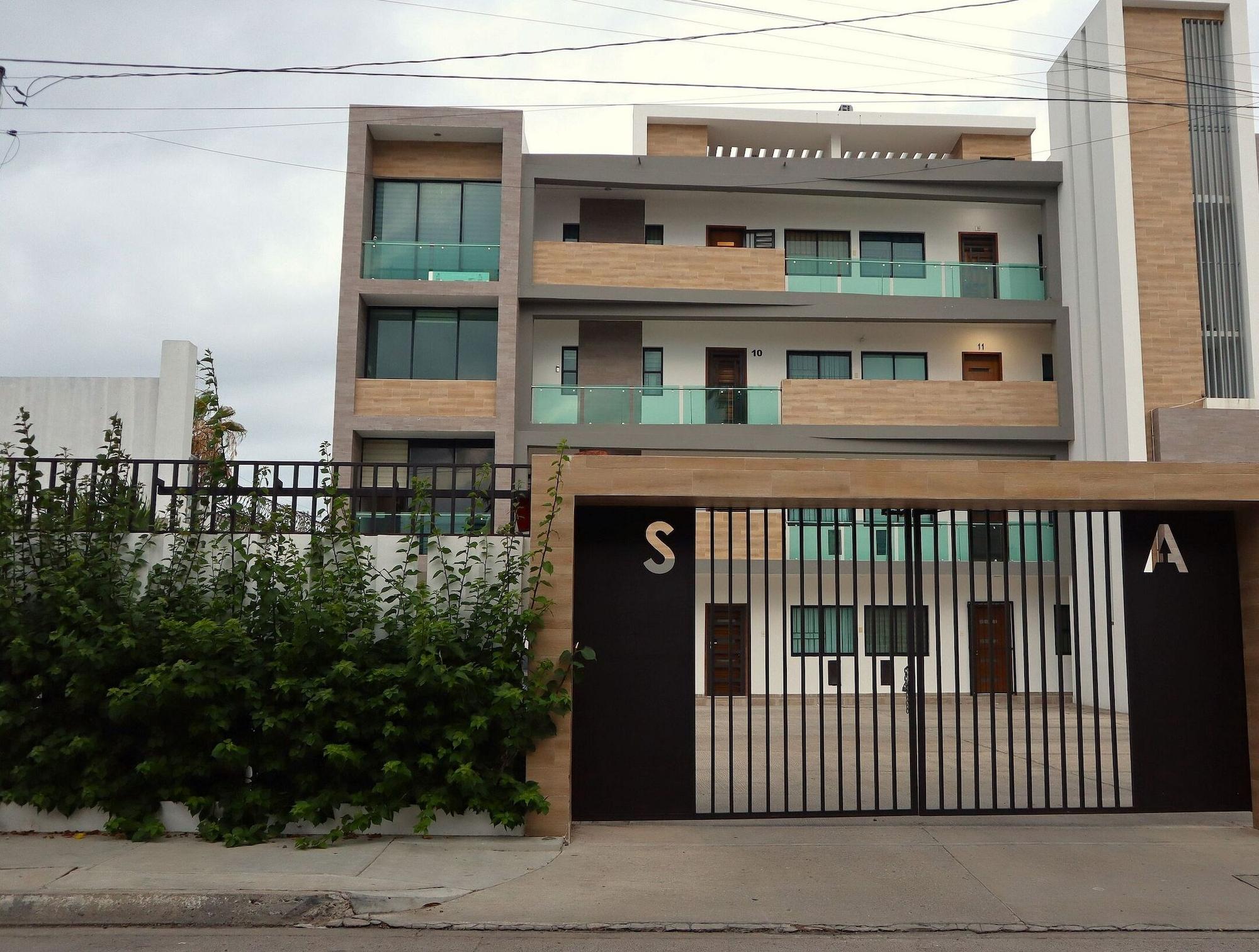 Vista Exterior Condominios Rio Piaxtla