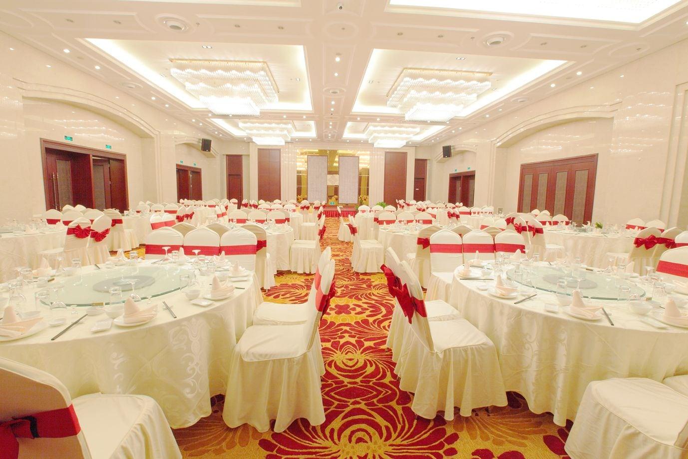 Salón de Baile Jinling Cityview Hotel Zhenjiang