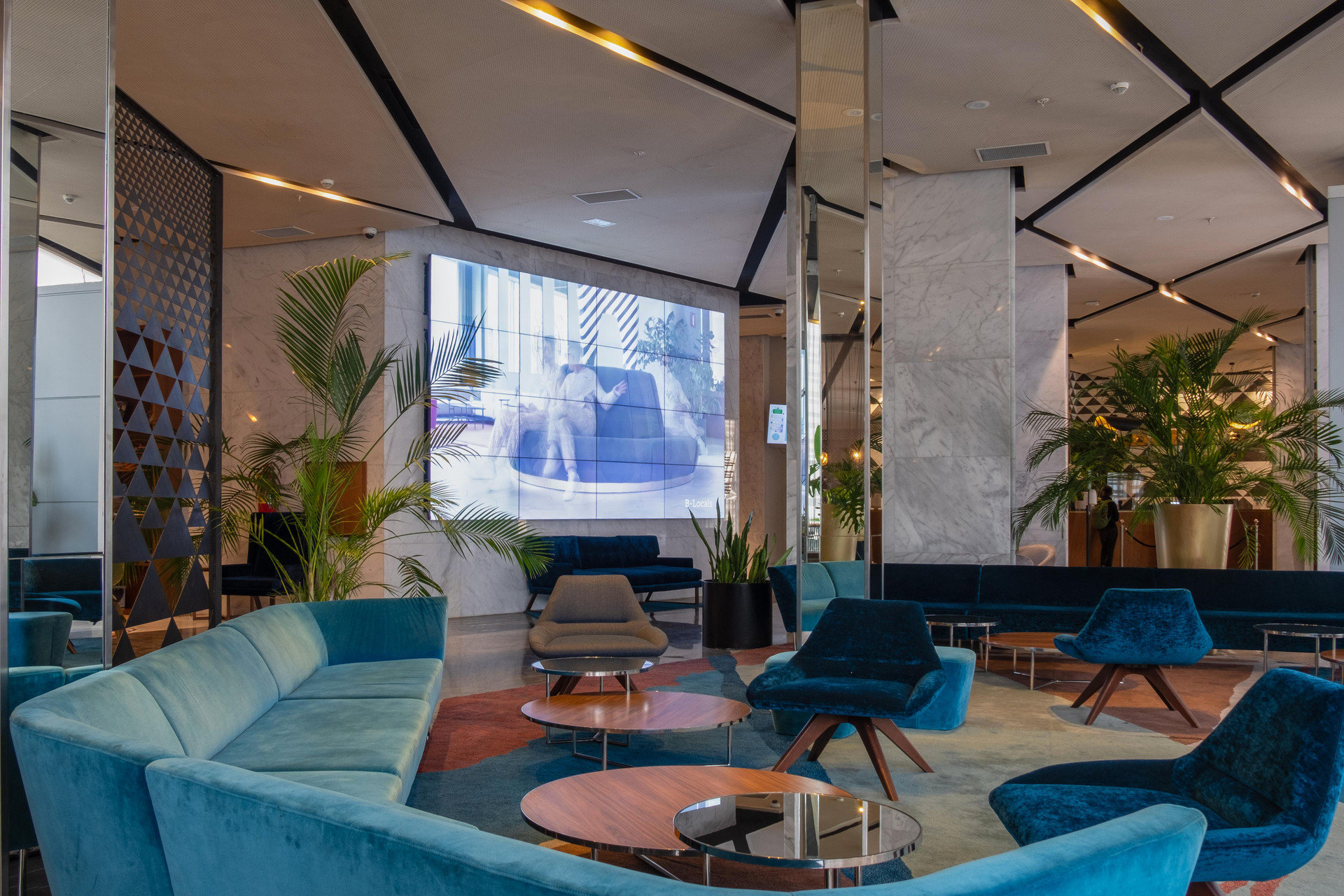 Vista Lobby Barcelo Anfa Casablanca