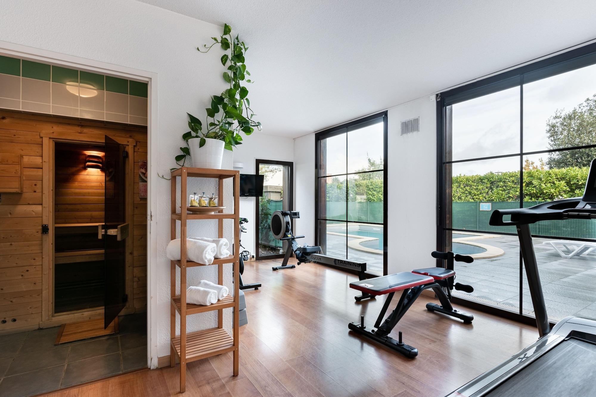 Gimnasio Hotel All Suites Le Teich