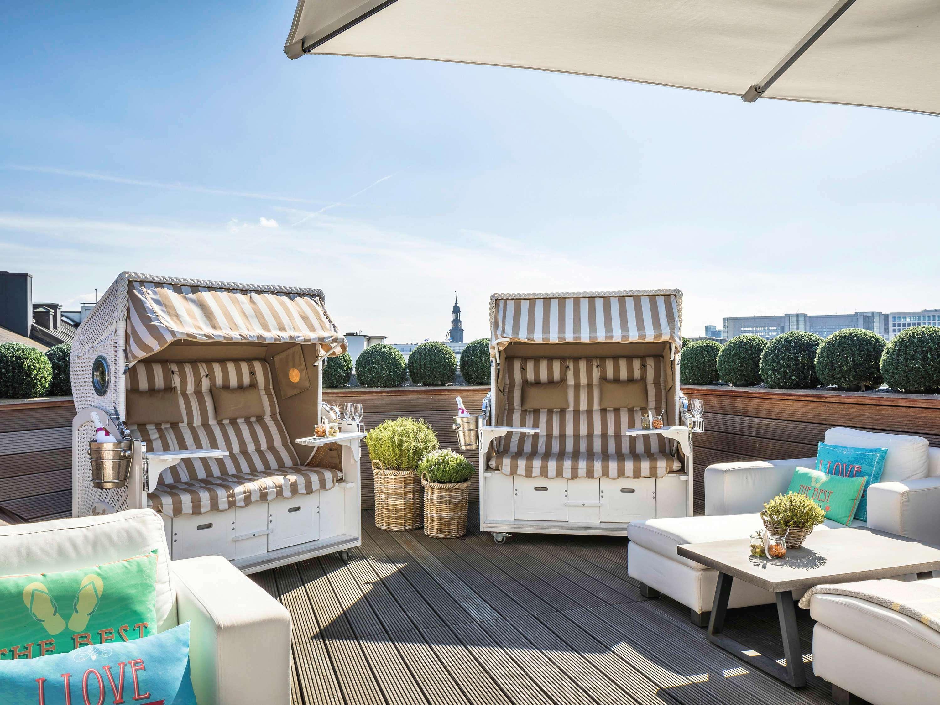 Bar/Salón Fairmont Hotel Vier Jahreszeiten Hamburg