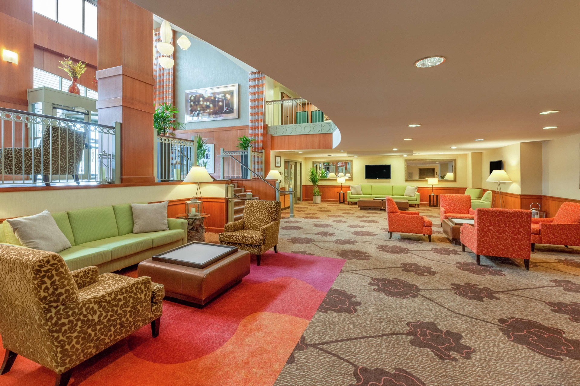 Vista Lobby Hilton Garden Inn Pittsburgh University Place