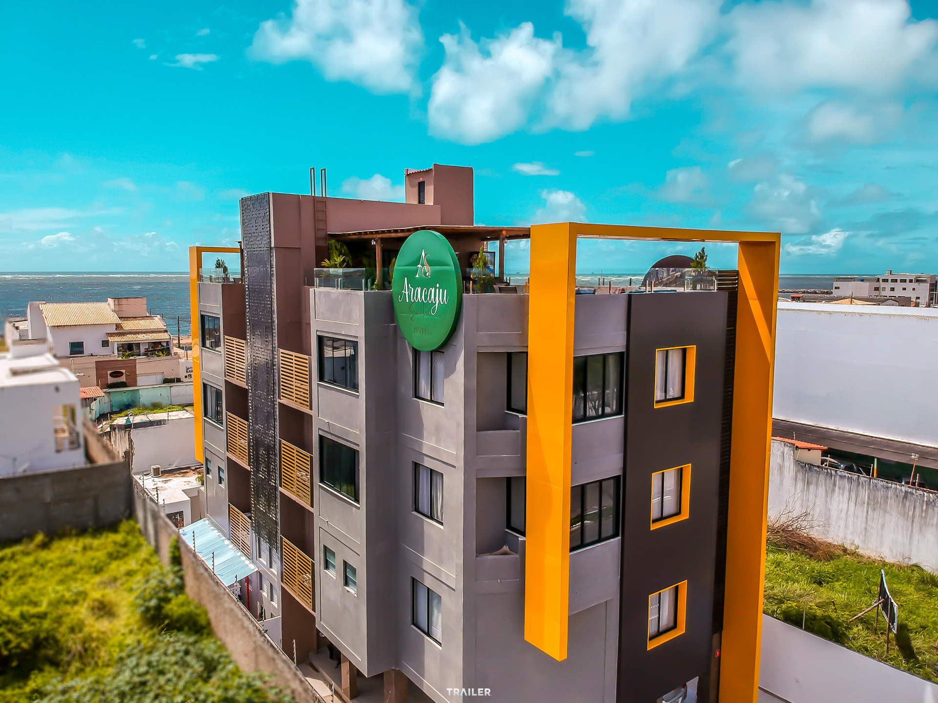 Vista Exterior Hotel Aracaju suítes