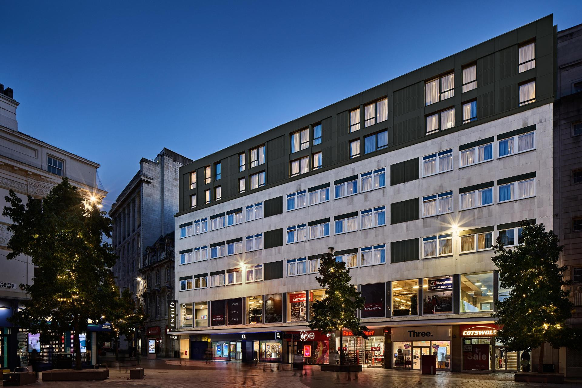 Vista Exterior Citadines City Centre Liverpool