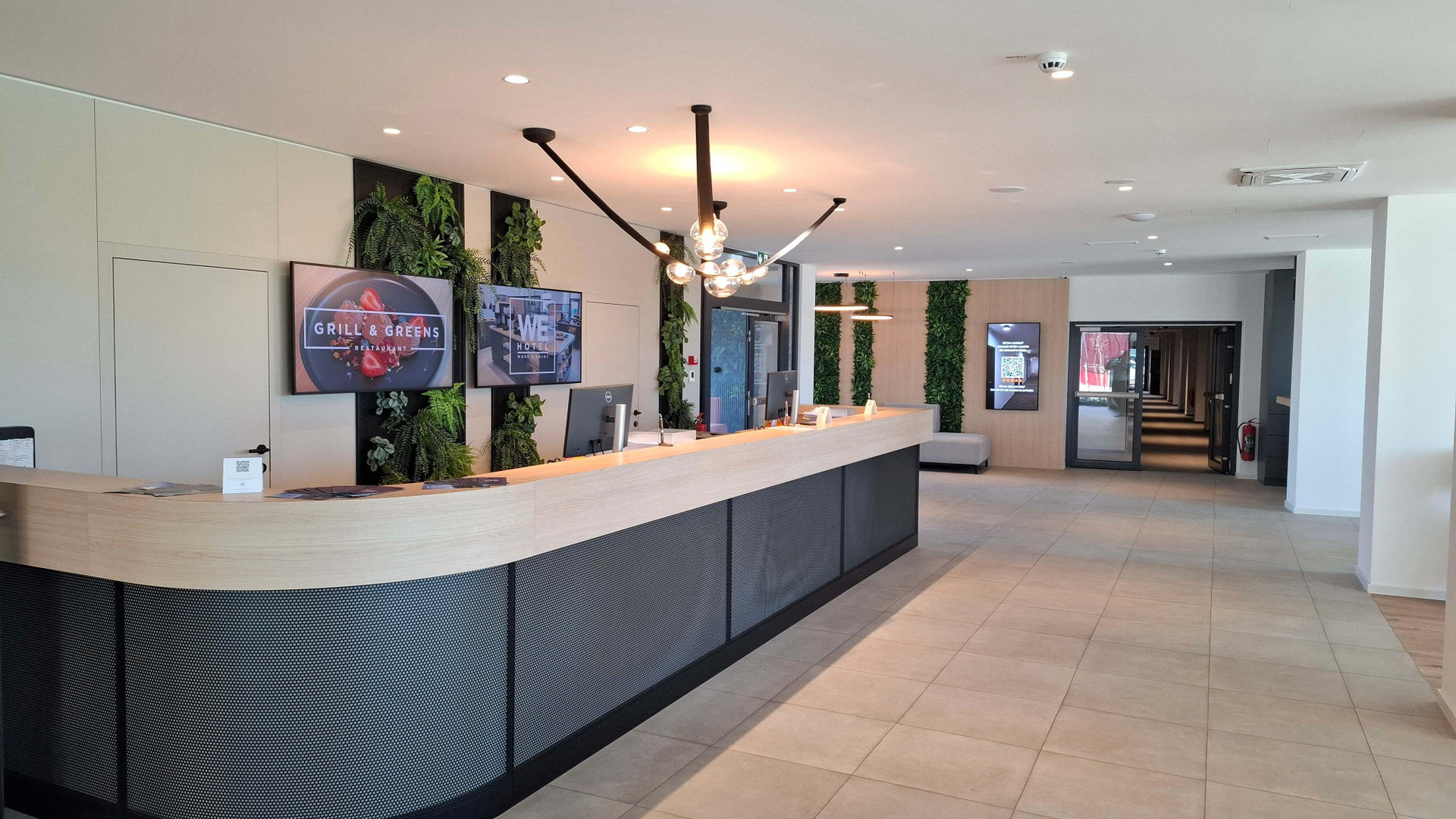 Vista Lobby WE Hotel Expo Prague