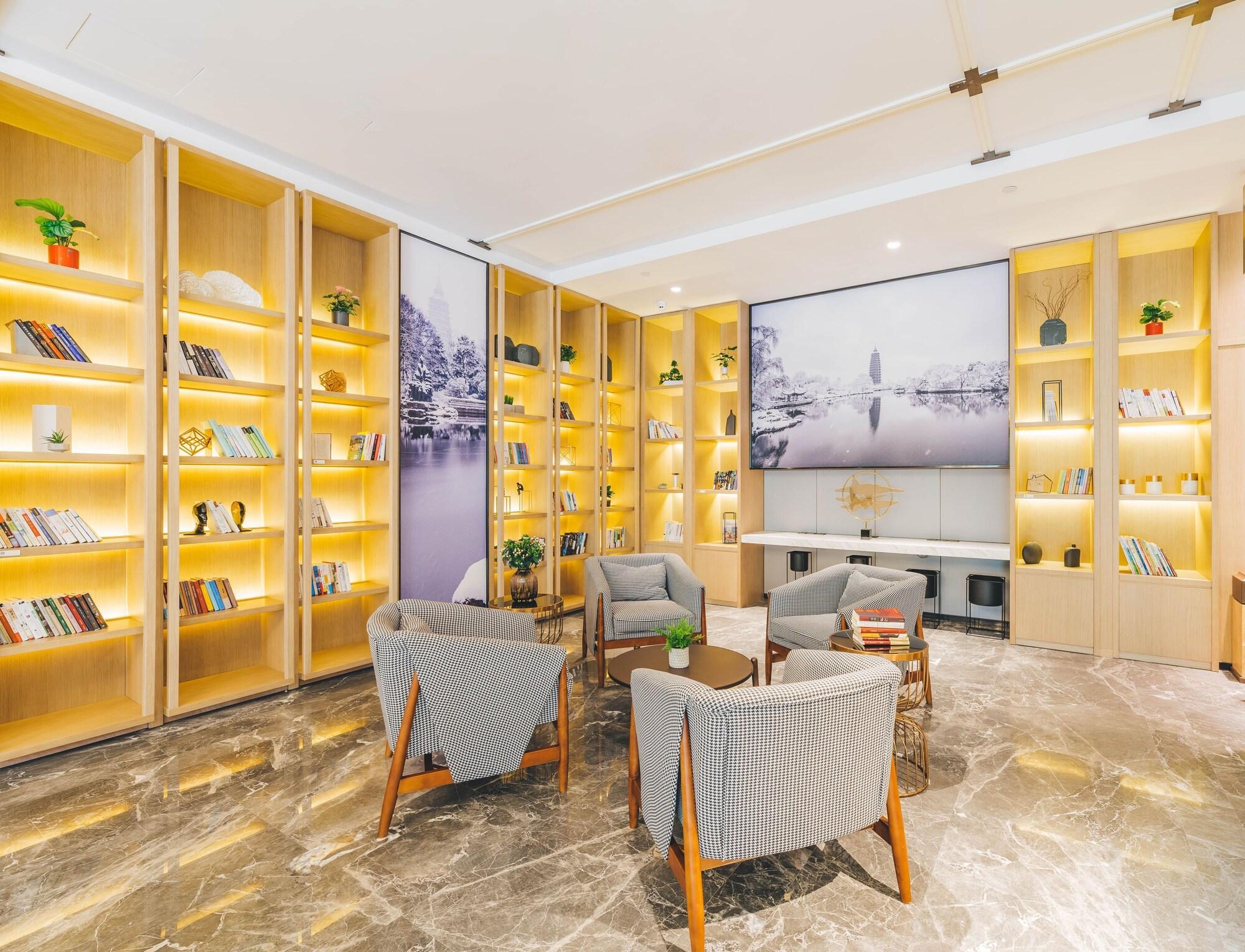 Vista Lobby Atour Hotel Wangfujing Ave Xinjiekou Nanjing