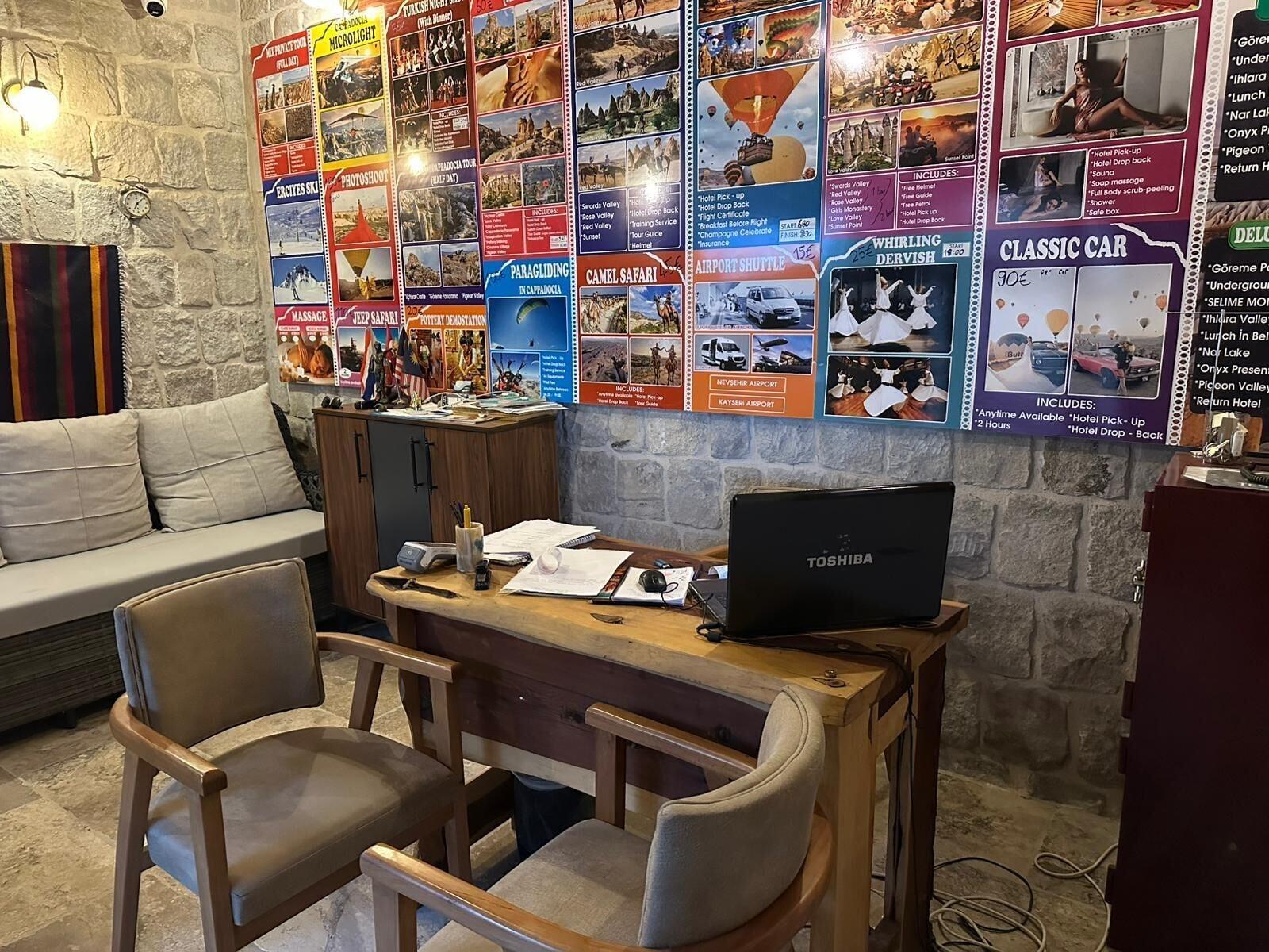 Vista Lobby Gala Cave Cappadocia