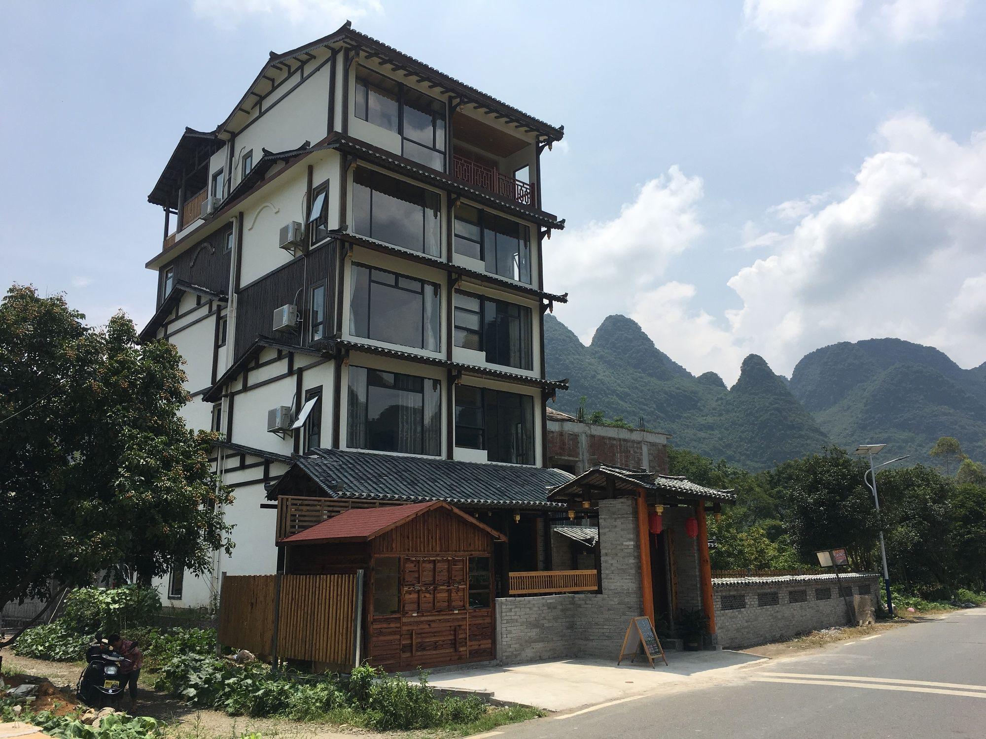 Vista Exterior Tea Rhythm House Yangshuo