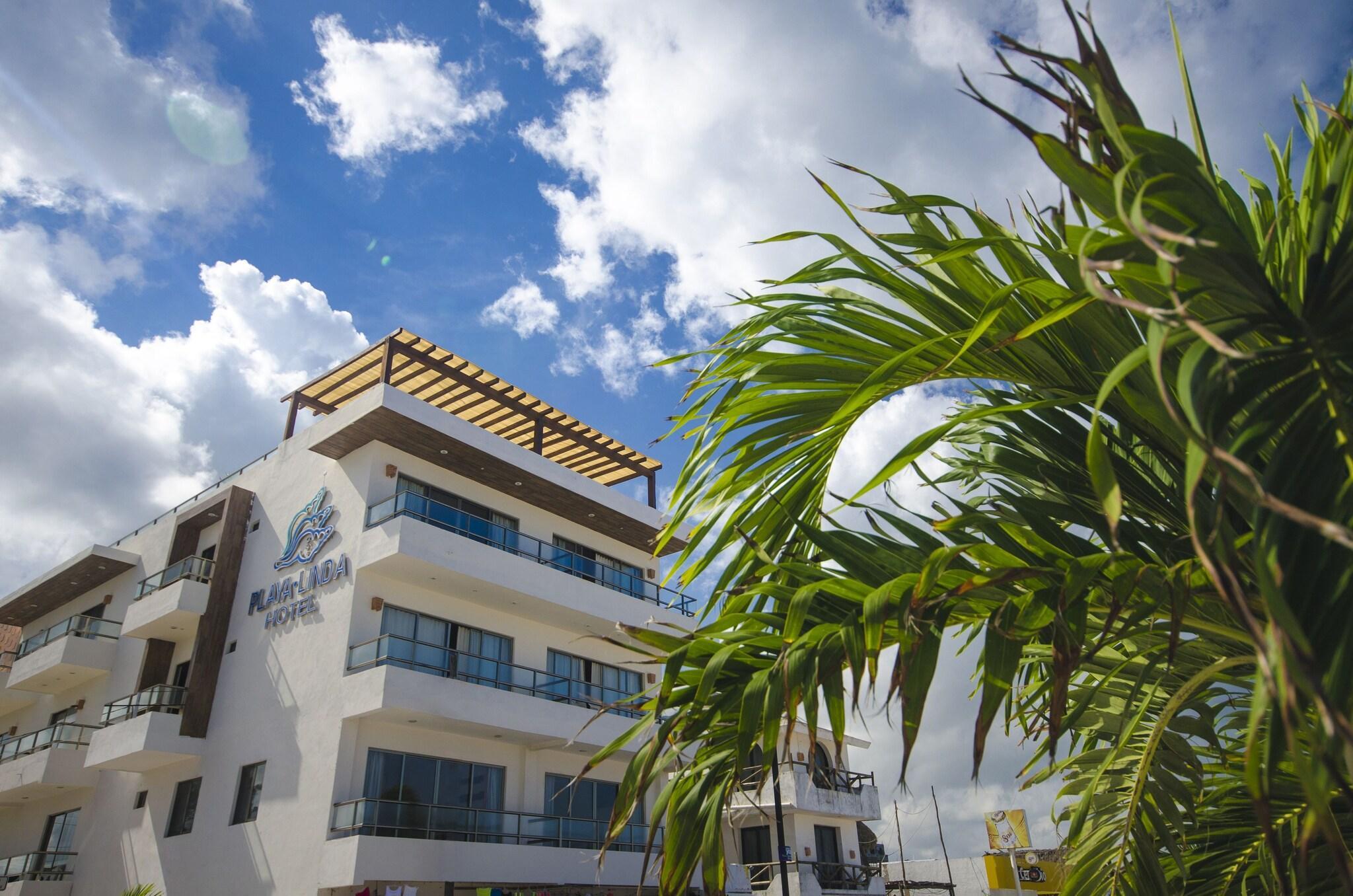 Vista Exterior Hotel Playa Linda