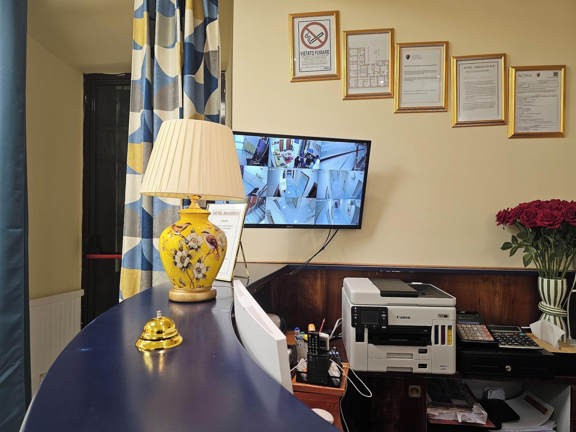 Vista Lobby Hotel Amadeus