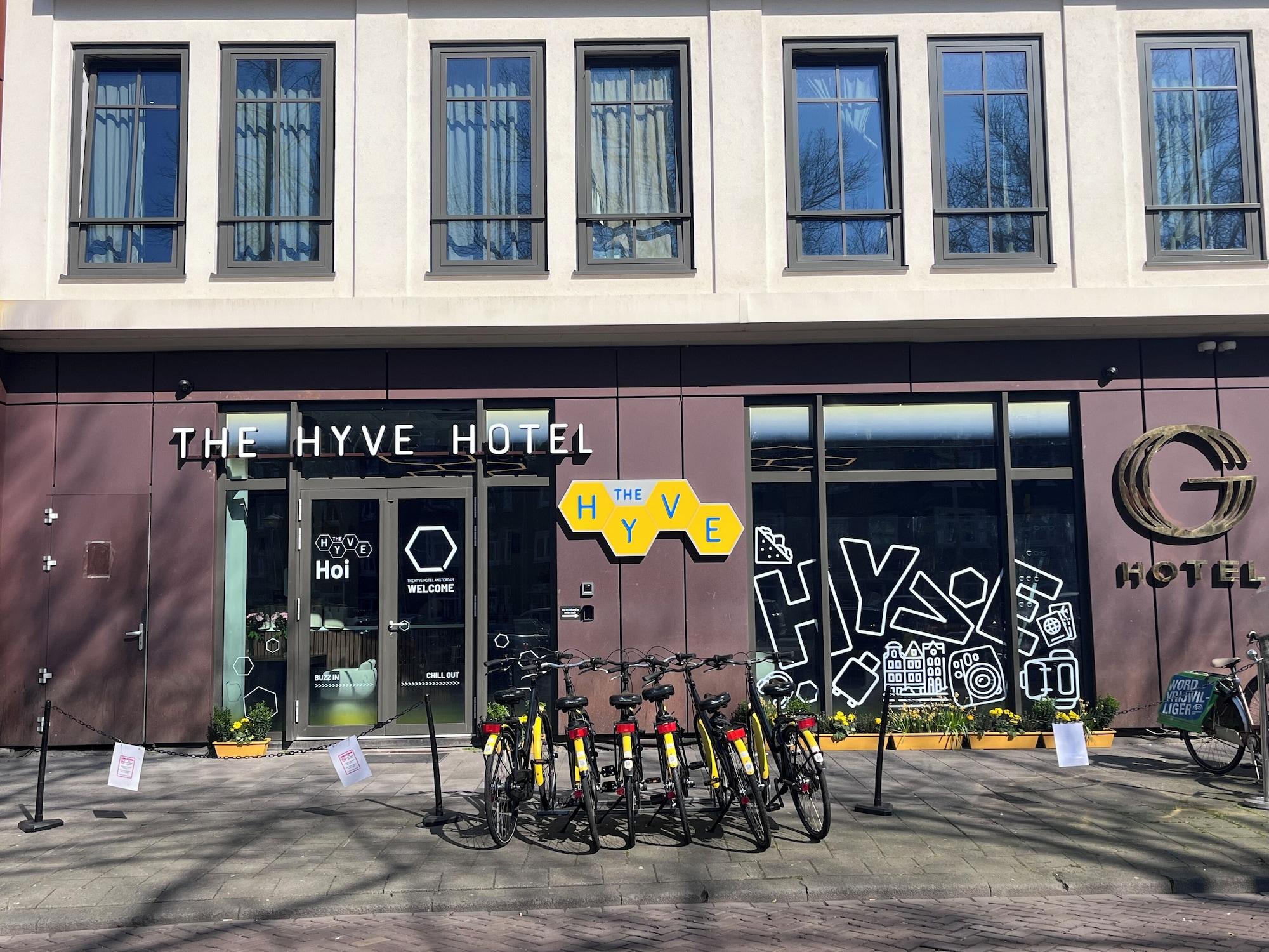 Vista Exterior The Hyve Capsule hostel Amsterdam