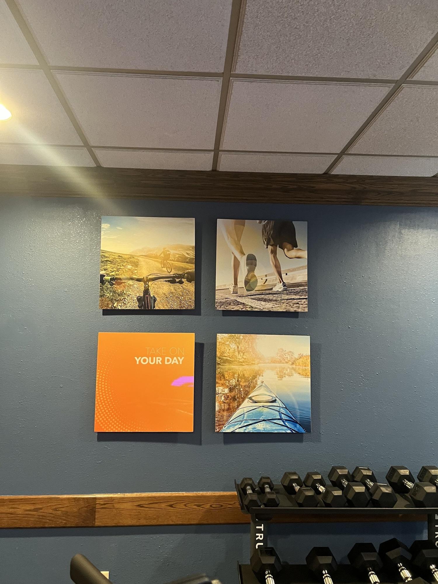 Gimnasio Comfort Suites Oshkosh