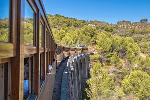 Activity - Island Tour: Soller by Vintage Train, Port de Soller by Tram, Sa Calobra by Boat and Return by Bus