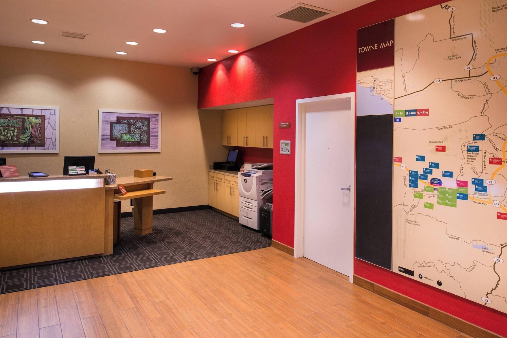 Vista Lobby TownePlace Suites Thousand Oaks Ventura County