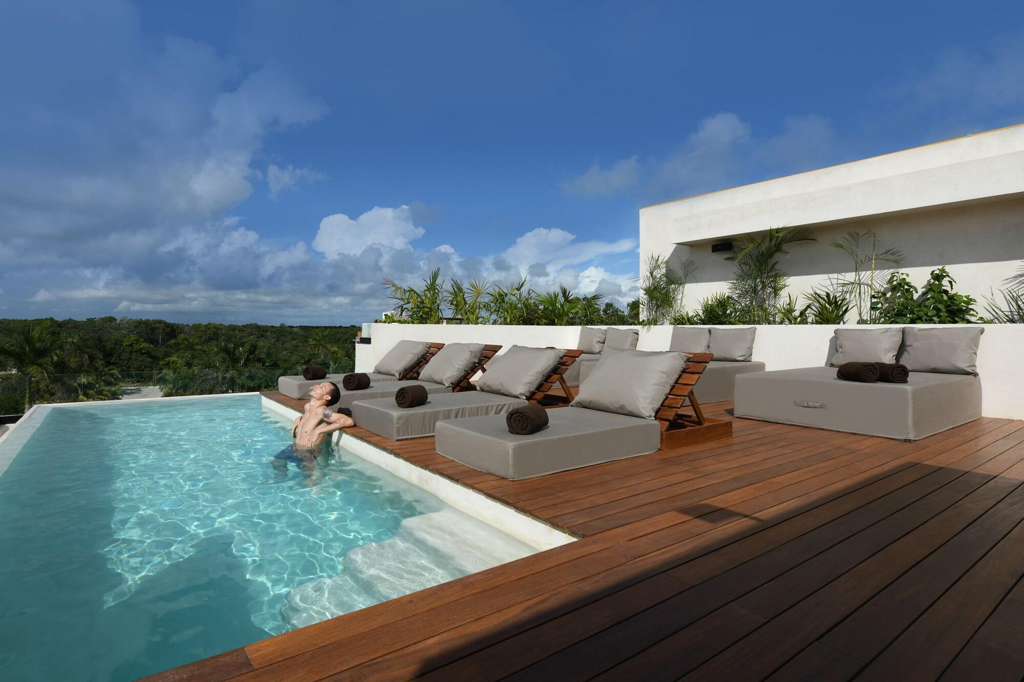 Instalaciones Recreativas Casa Agape Hotel Tulum with Beach Club Access