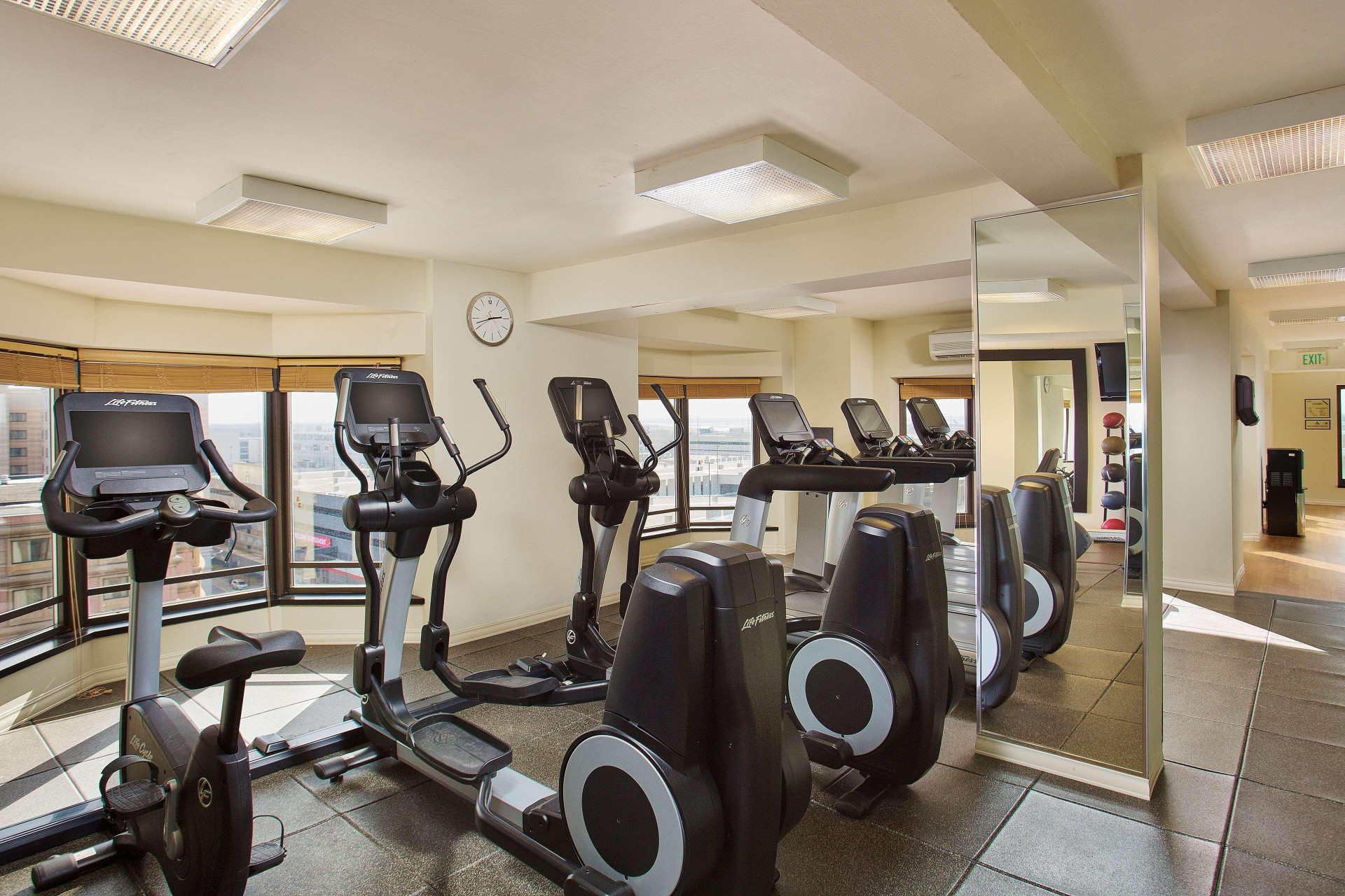 Gimnasio Hilton Rosemont Chicago O'Hare