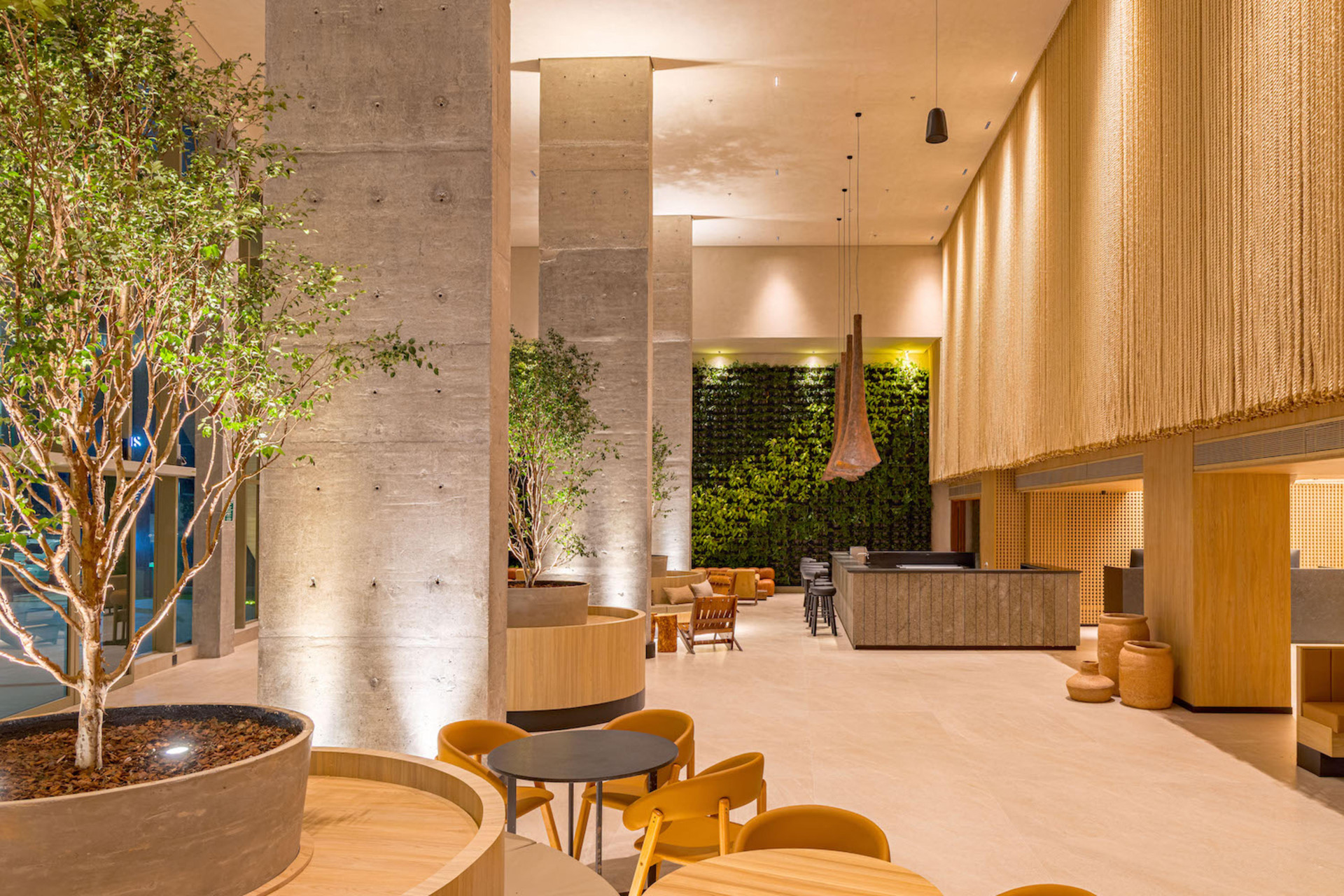 Vista Lobby Sais Beach Living Hotel