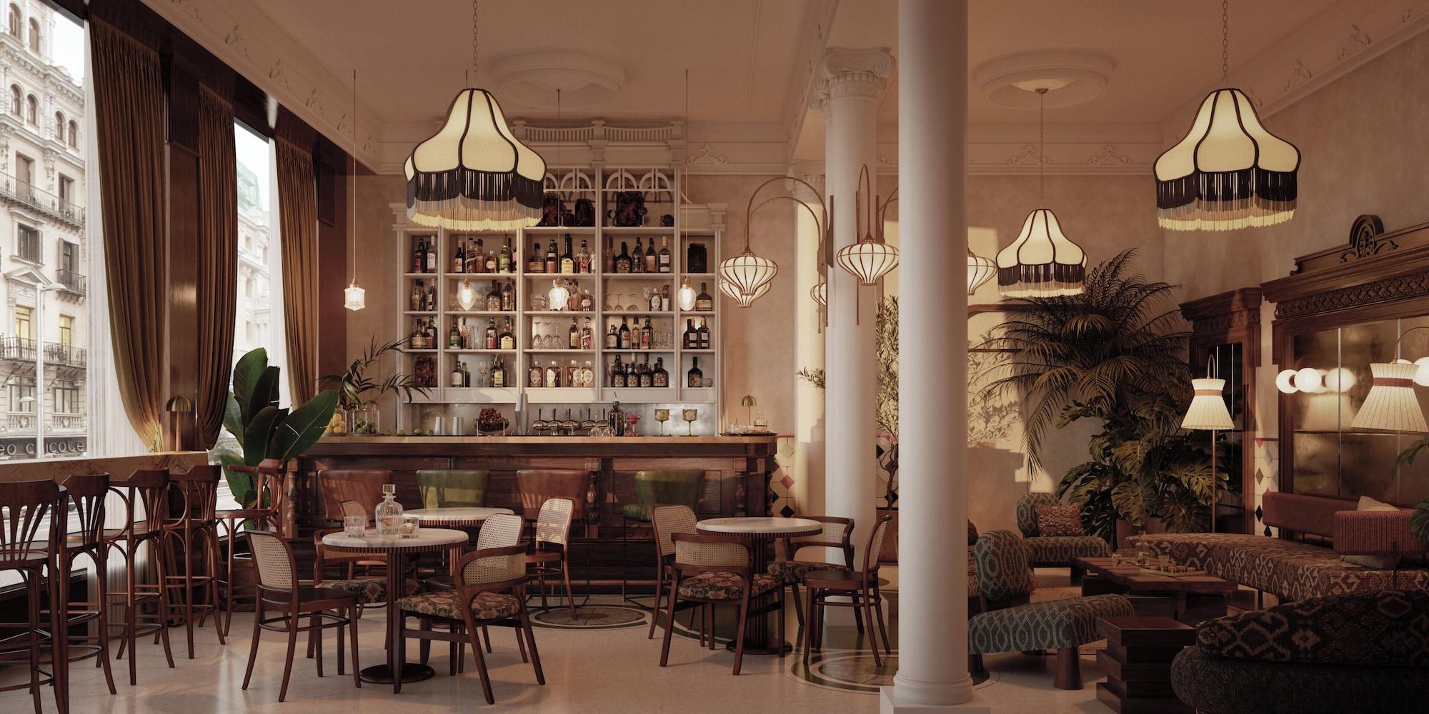 Vista Lobby Nômade Temple Madrid