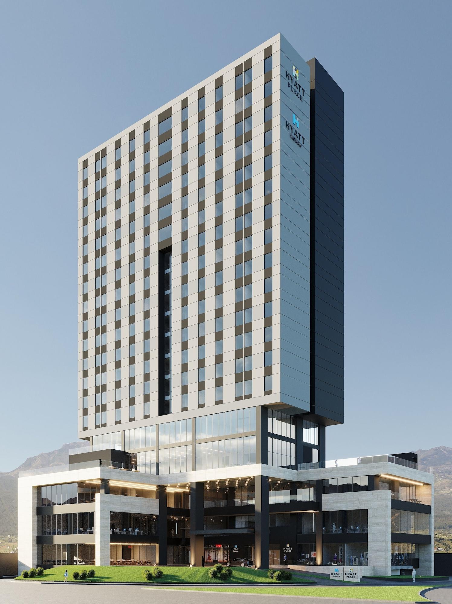 Vista Exterior Hyatt House Monterrey Valle-san Pedro