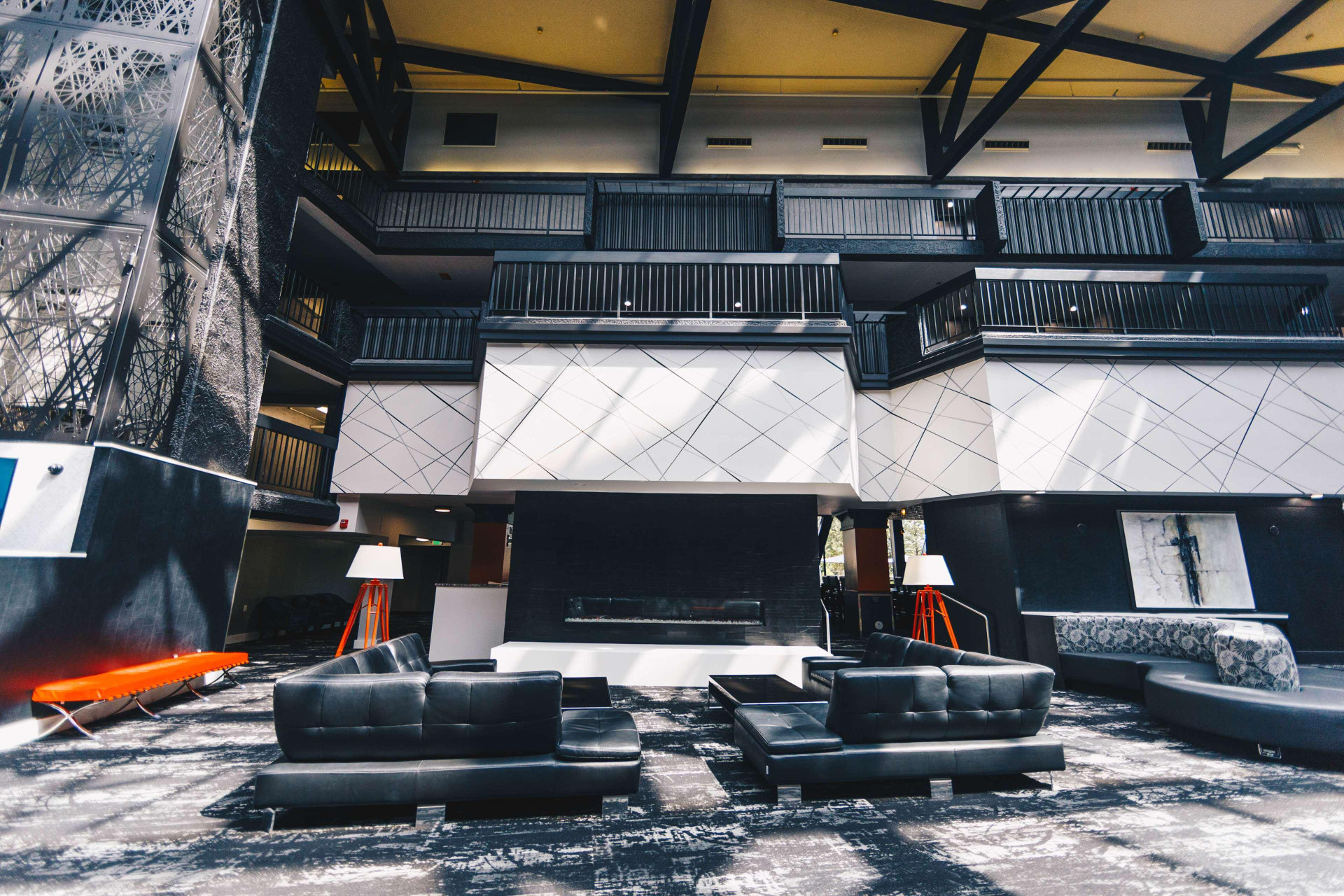 Vista Lobby Centennial Hotel Spokane