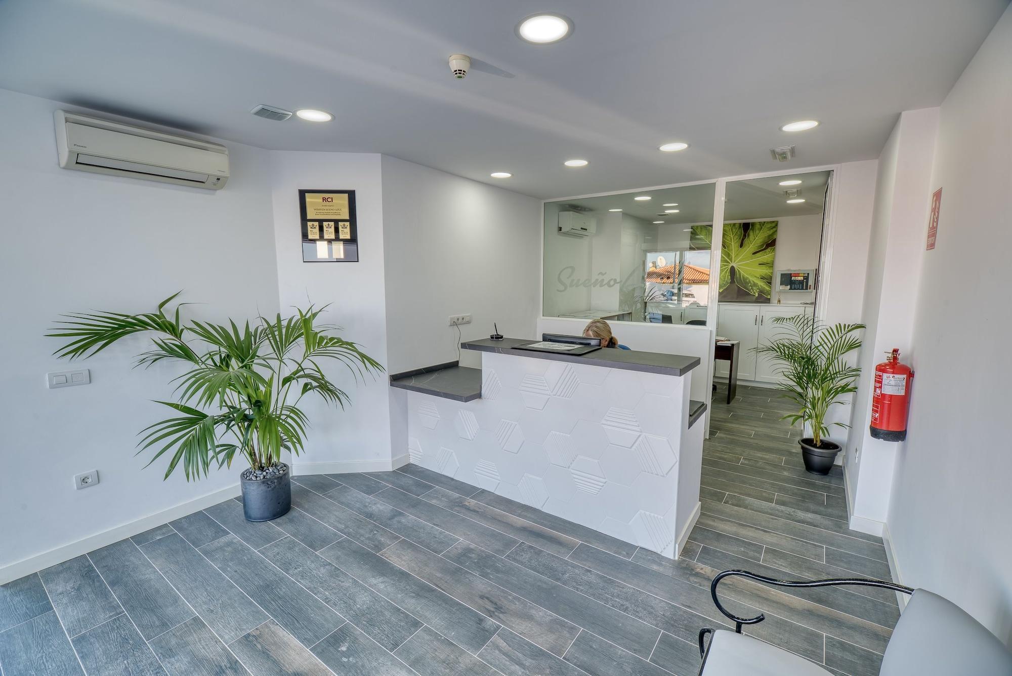 Vista Lobby WimPen Sueño Azul