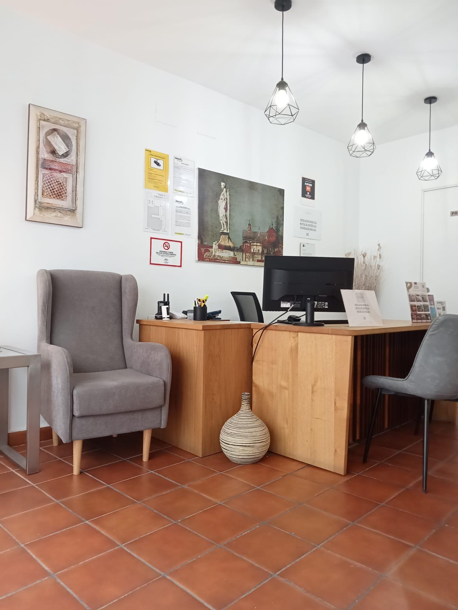 Vista Lobby Hospedería Luís de Góngora