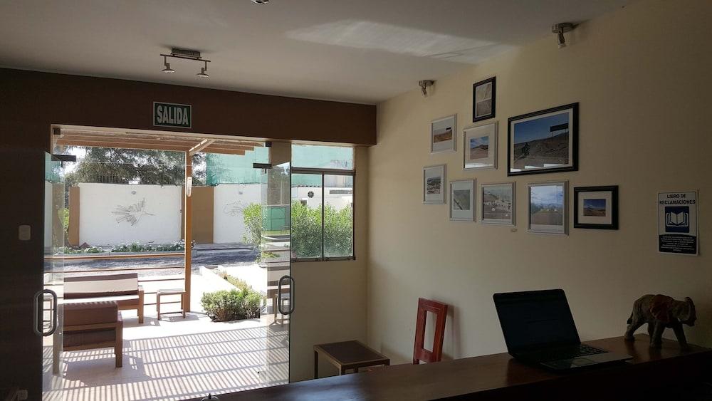 Vista Lobby B Hotel Nasca