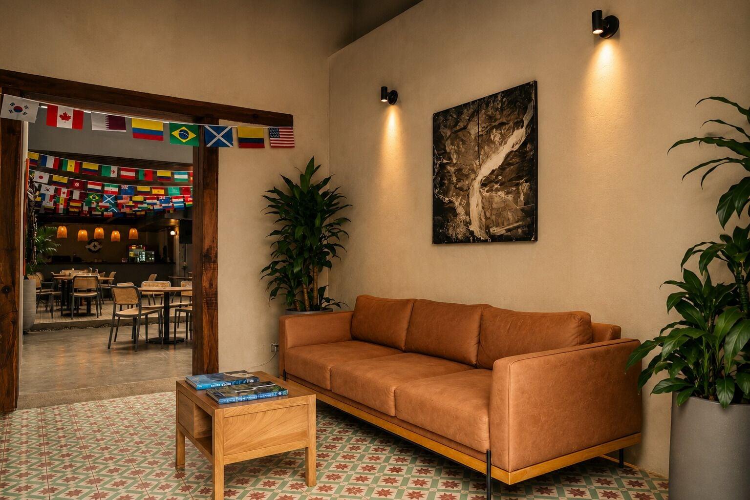 Vista Lobby Capybara Hostel