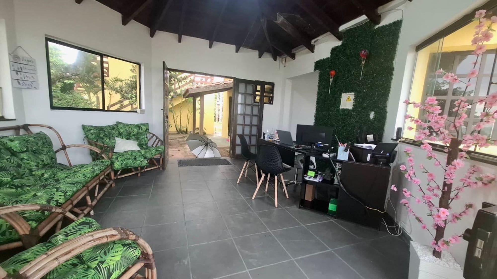 Vista Lobby Pé na Areia Pousada Itanhaém