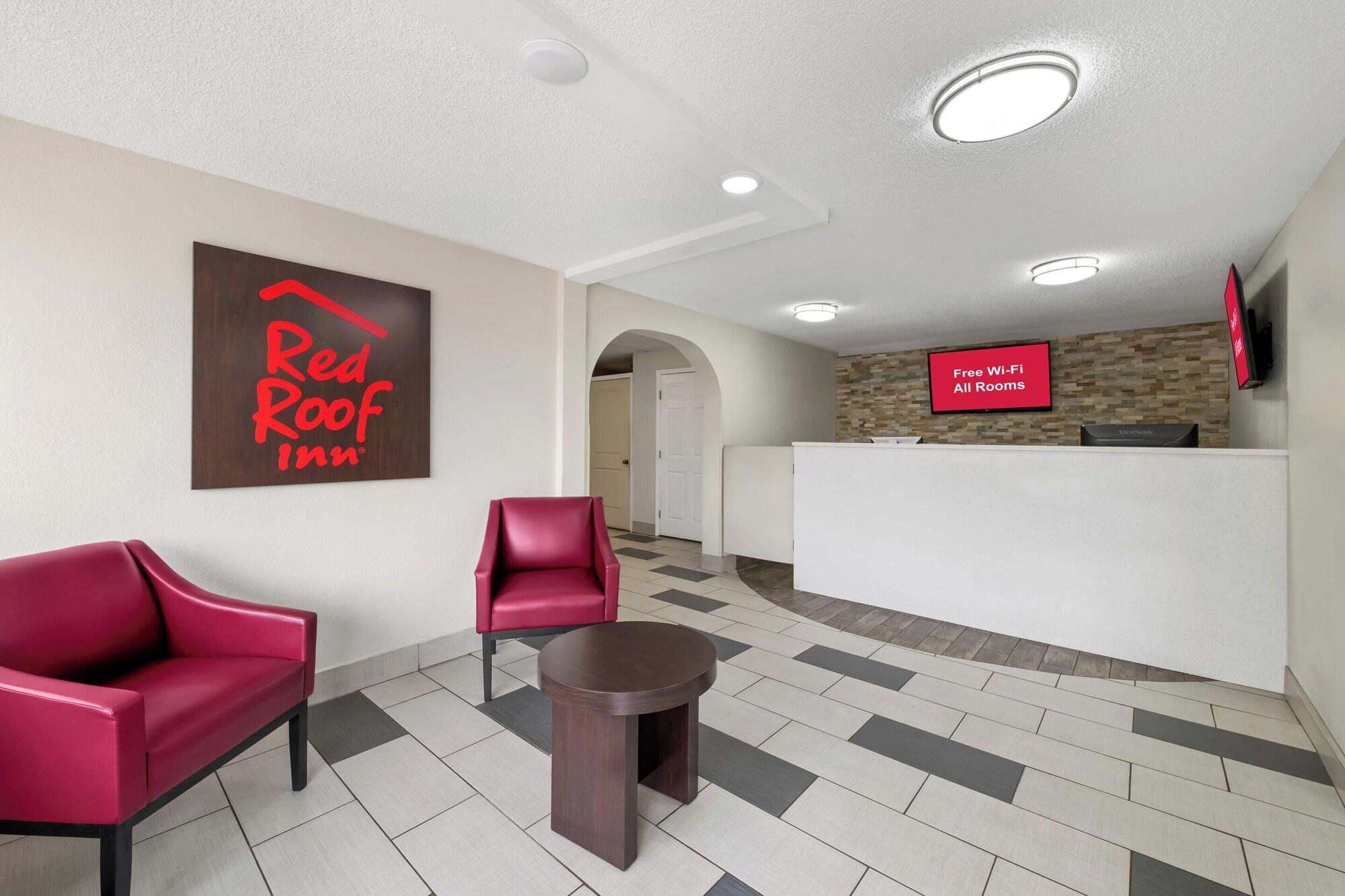 Vista Lobby Red Roof Inn Charlotte - Airport