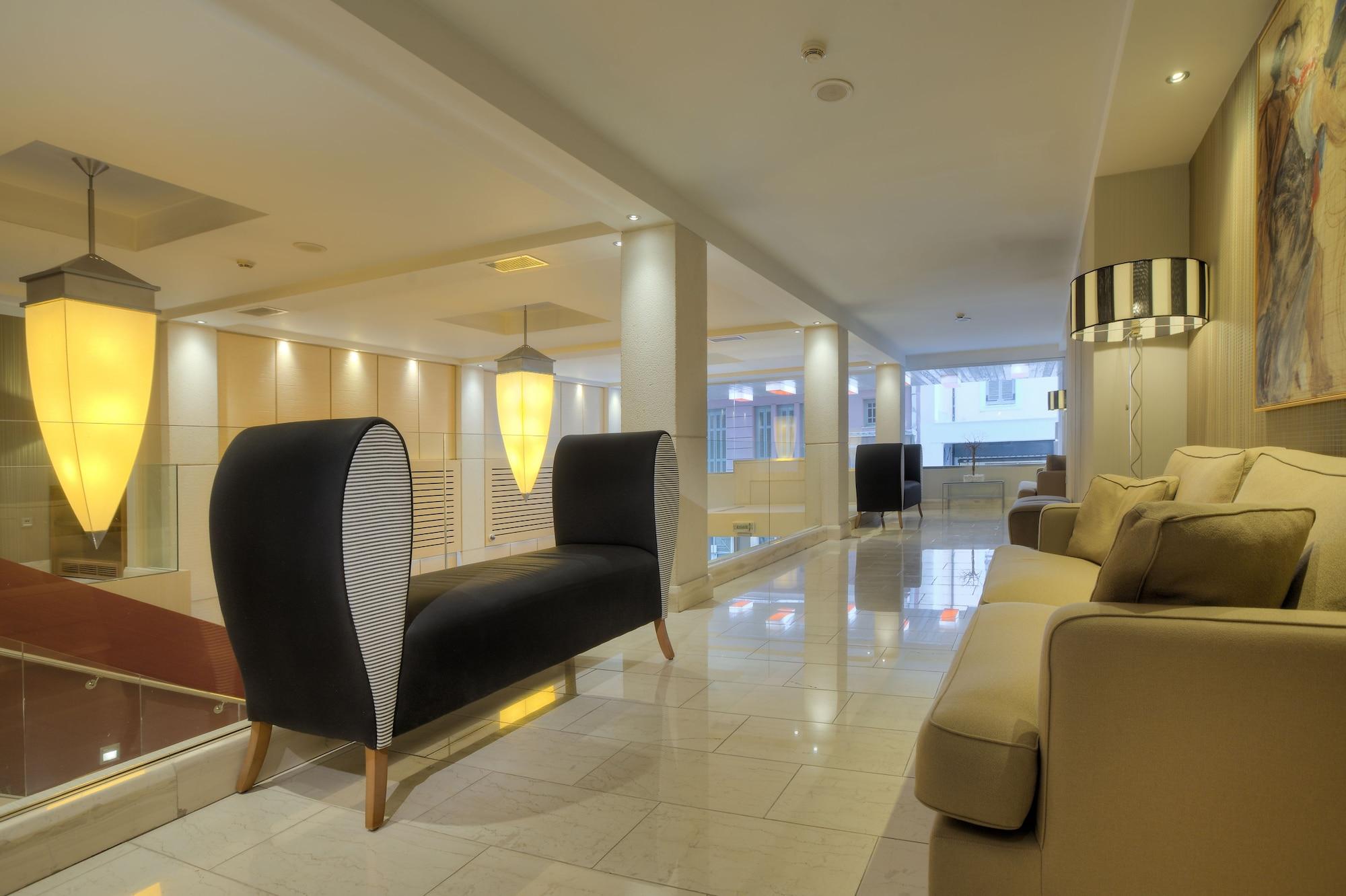 Vista Lobby Central Athens Hotel