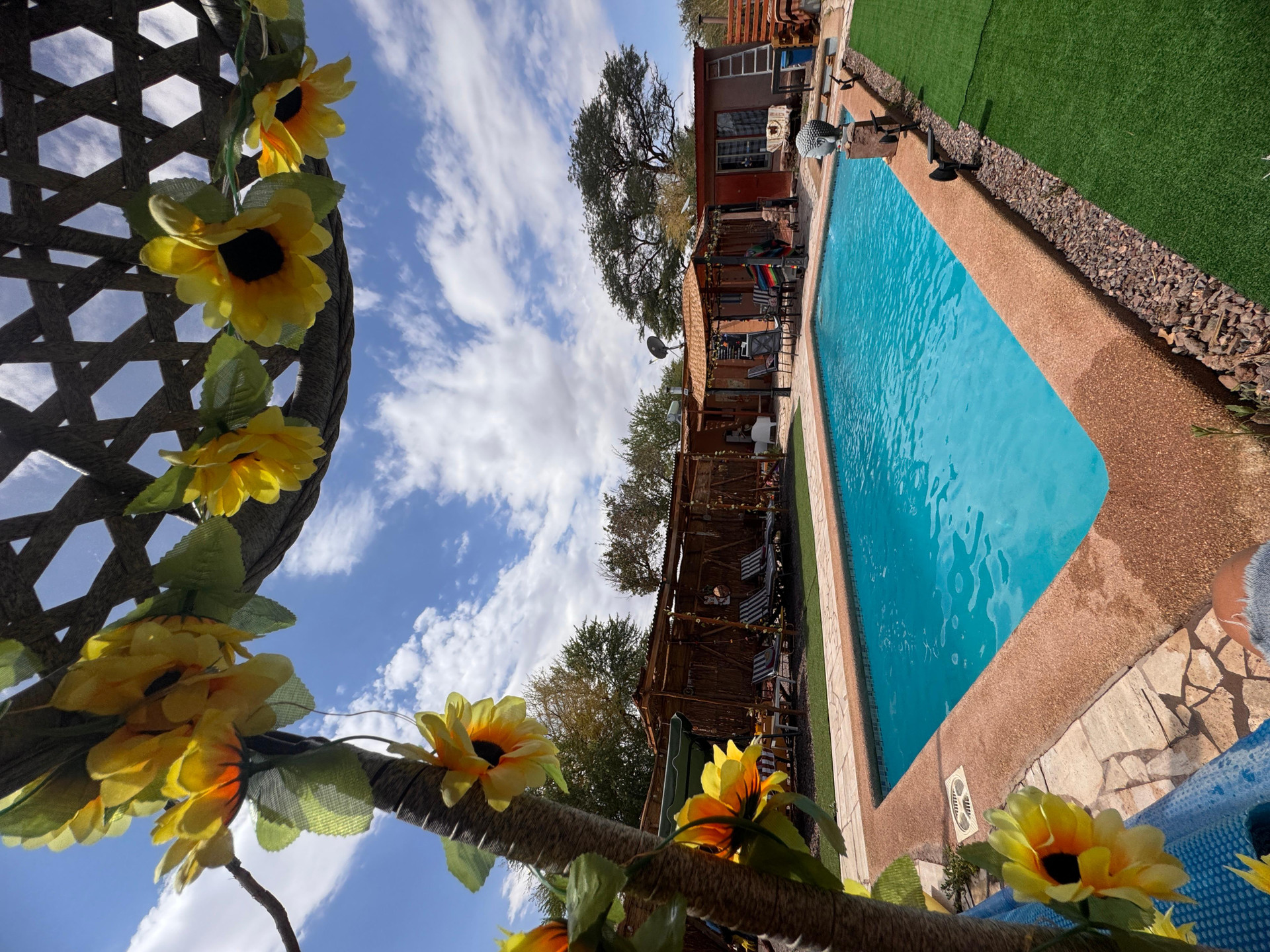 Vista Piscina Atacama Lodge Rukazen