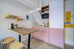 Renta temporal - One minute from Place Masséna,  fully equipped STUDIO with balcony