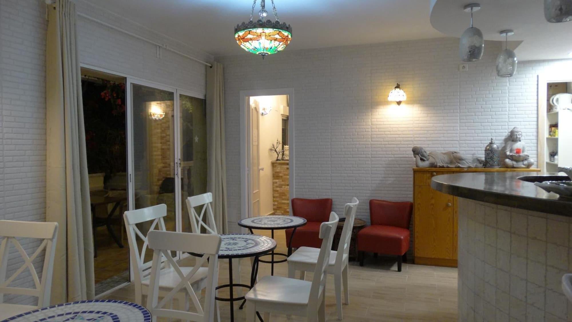 Vista Lobby Hostal La Paloma I