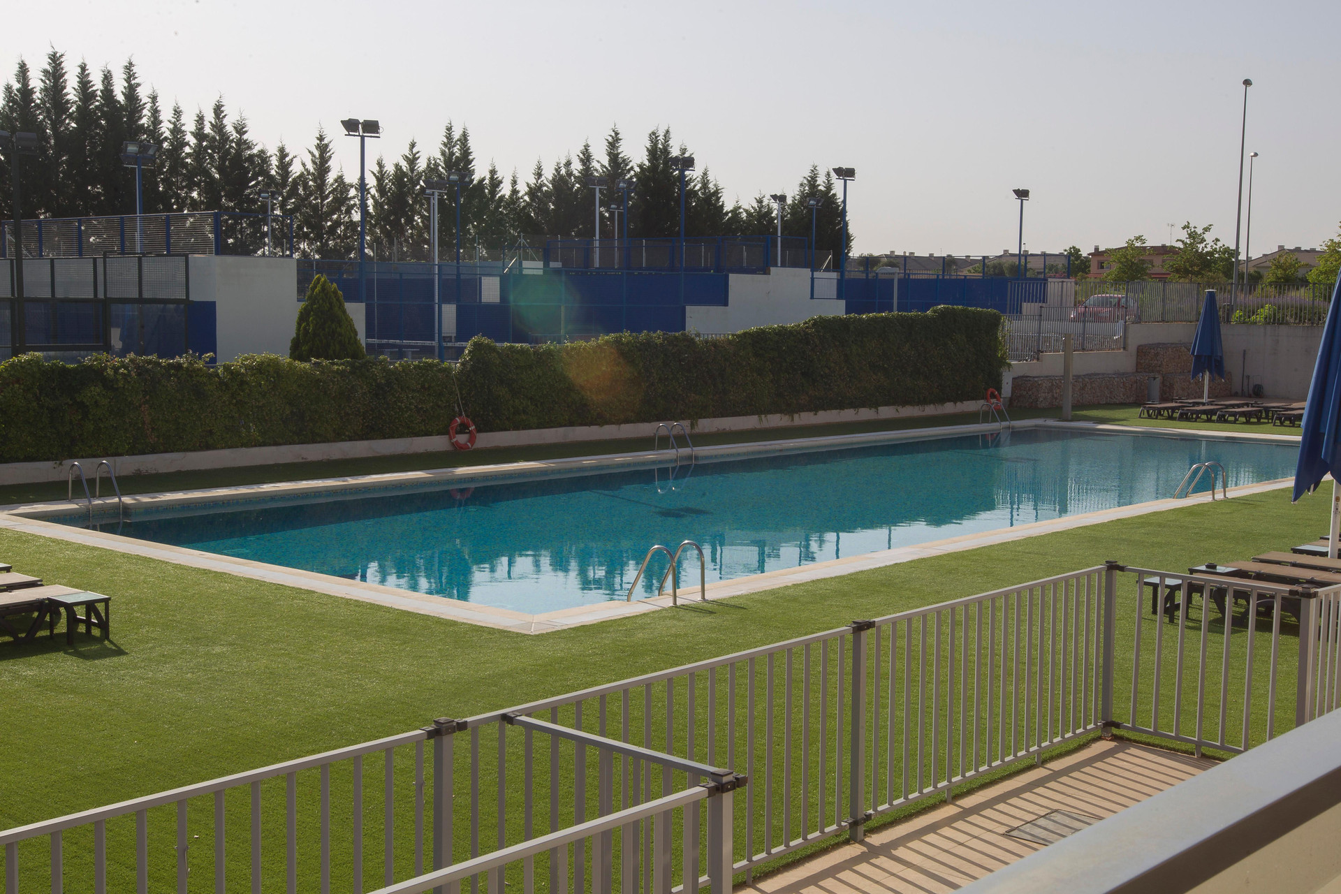 Vista Piscina Occidental Aranjuez