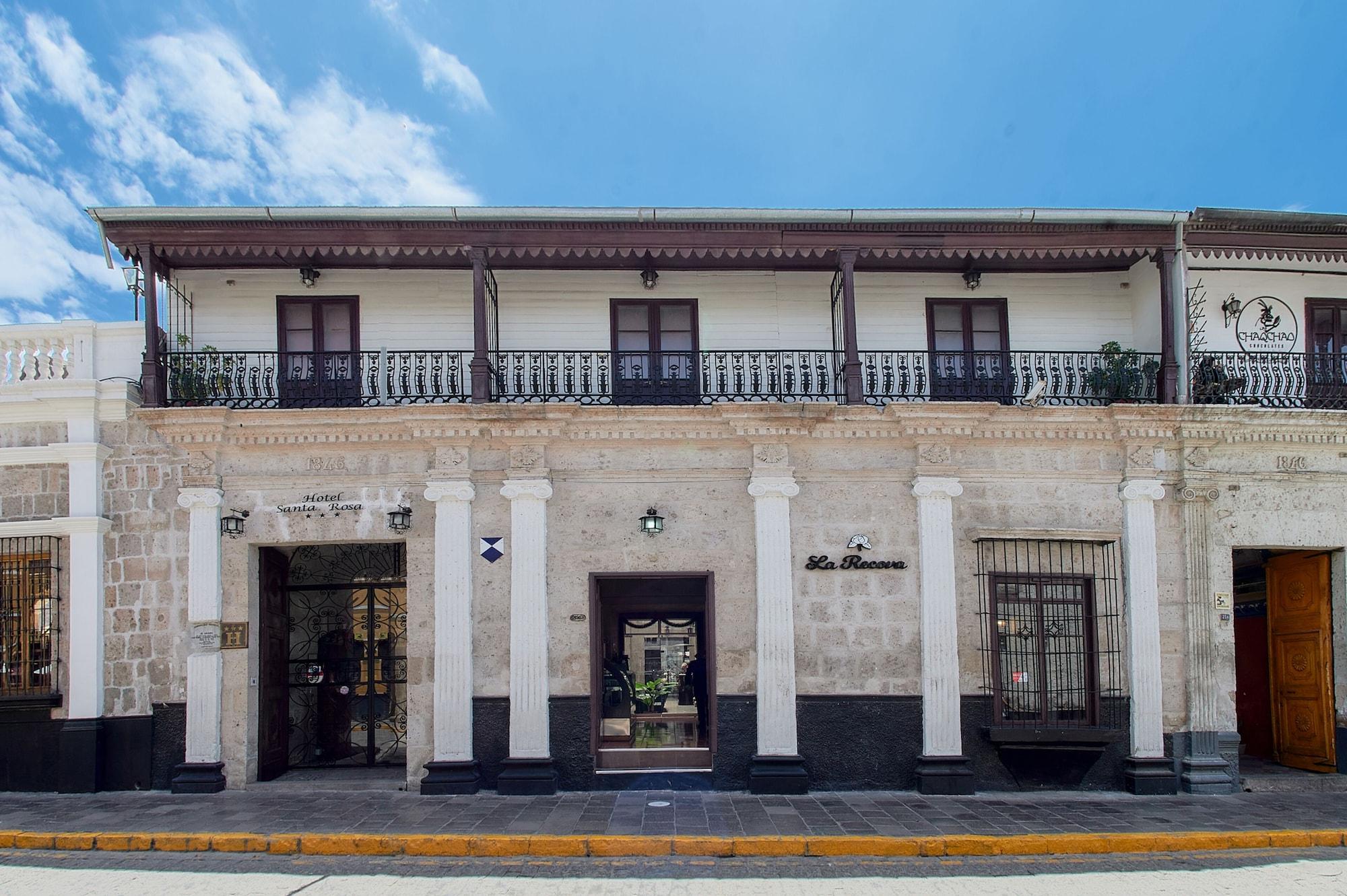 Vista Exterior Hotel Santa Rosa