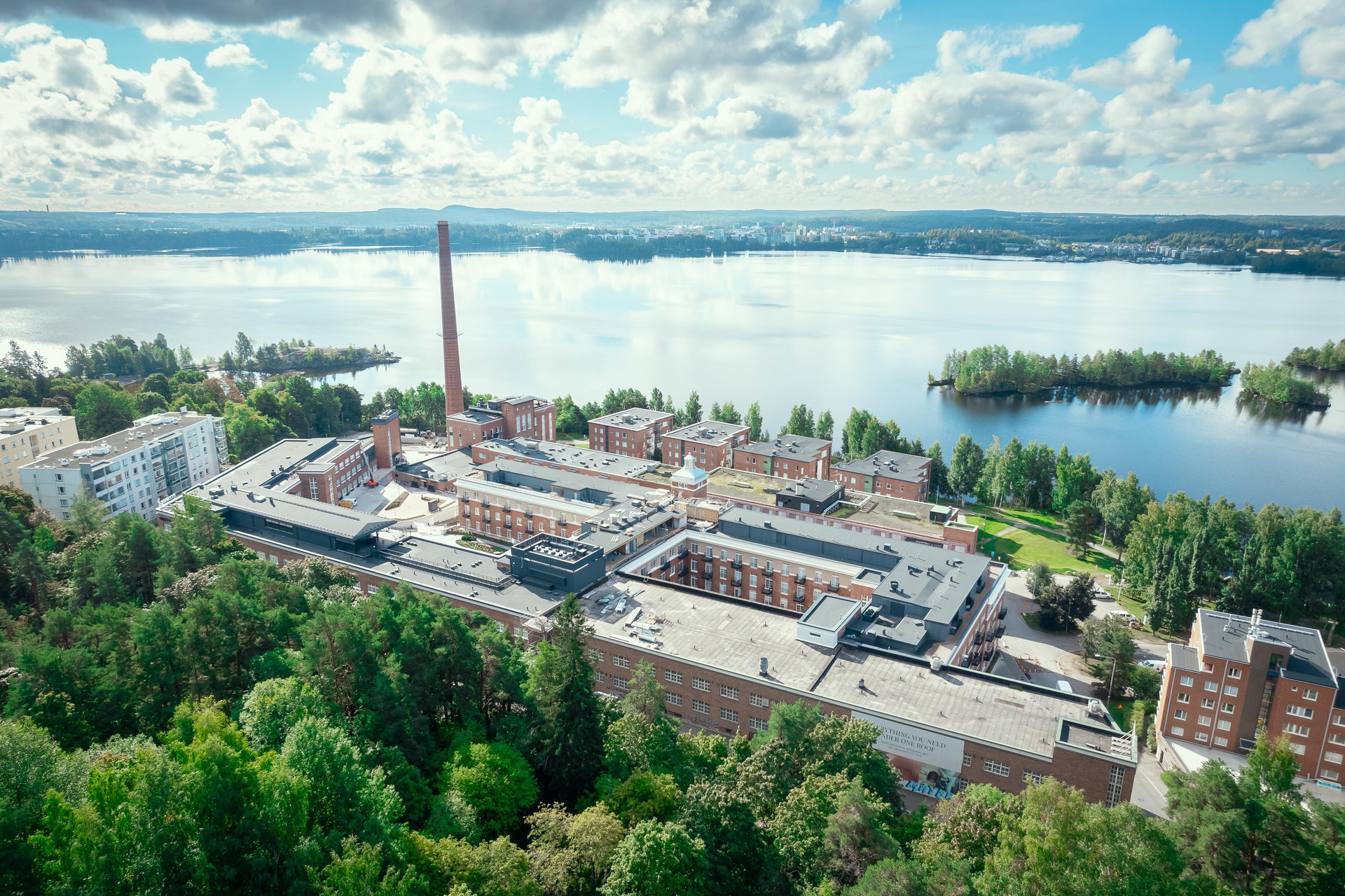 Vista Exterior Unity Tampere - A Studio Hotel