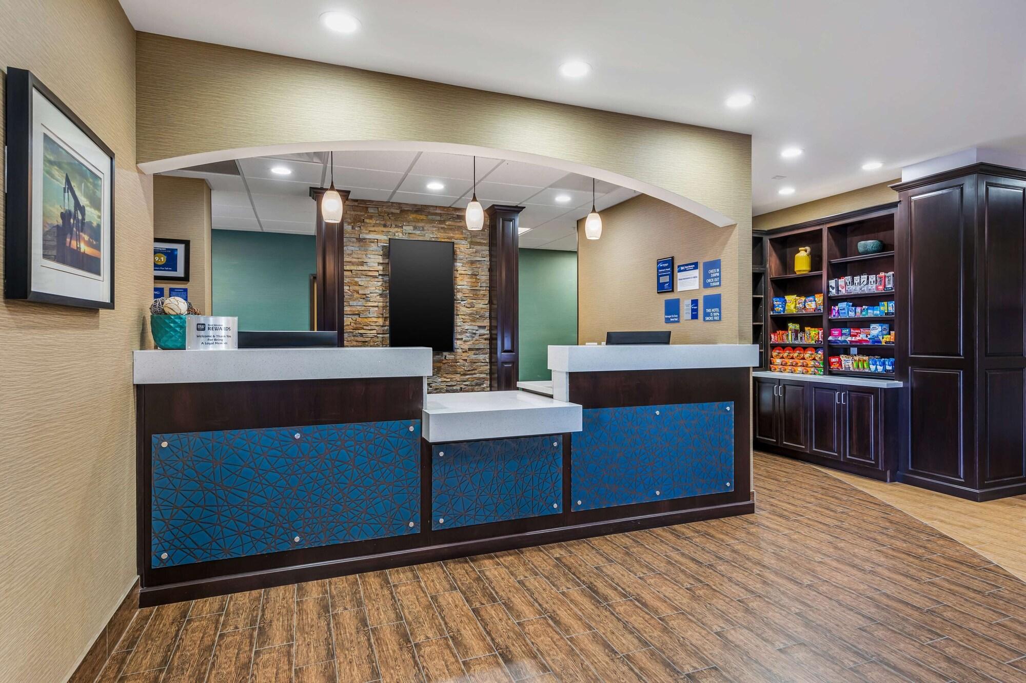 Vista Lobby Best Western Plus Taft Inn