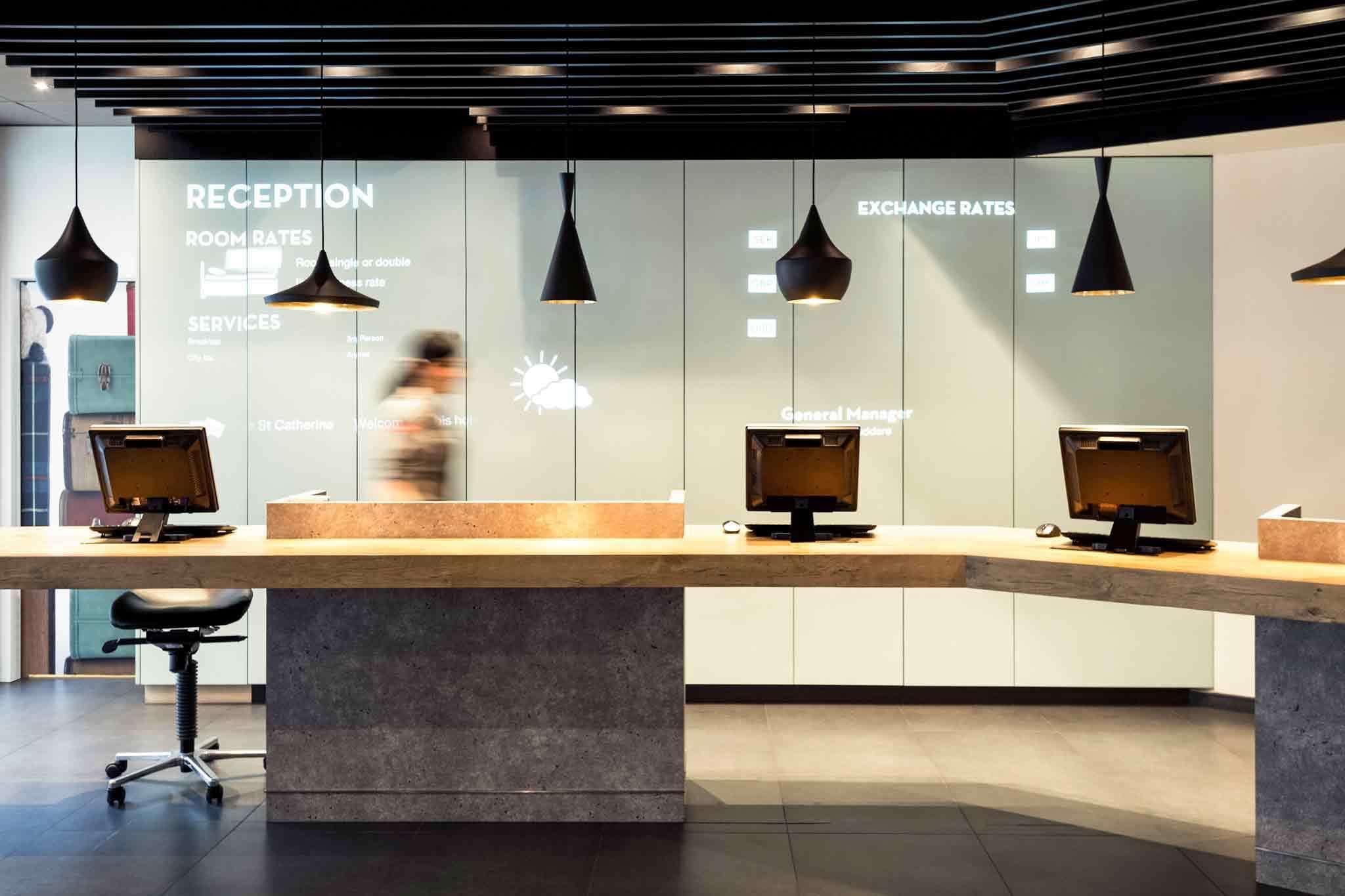 Vista Lobby ibis Brussels City Centre