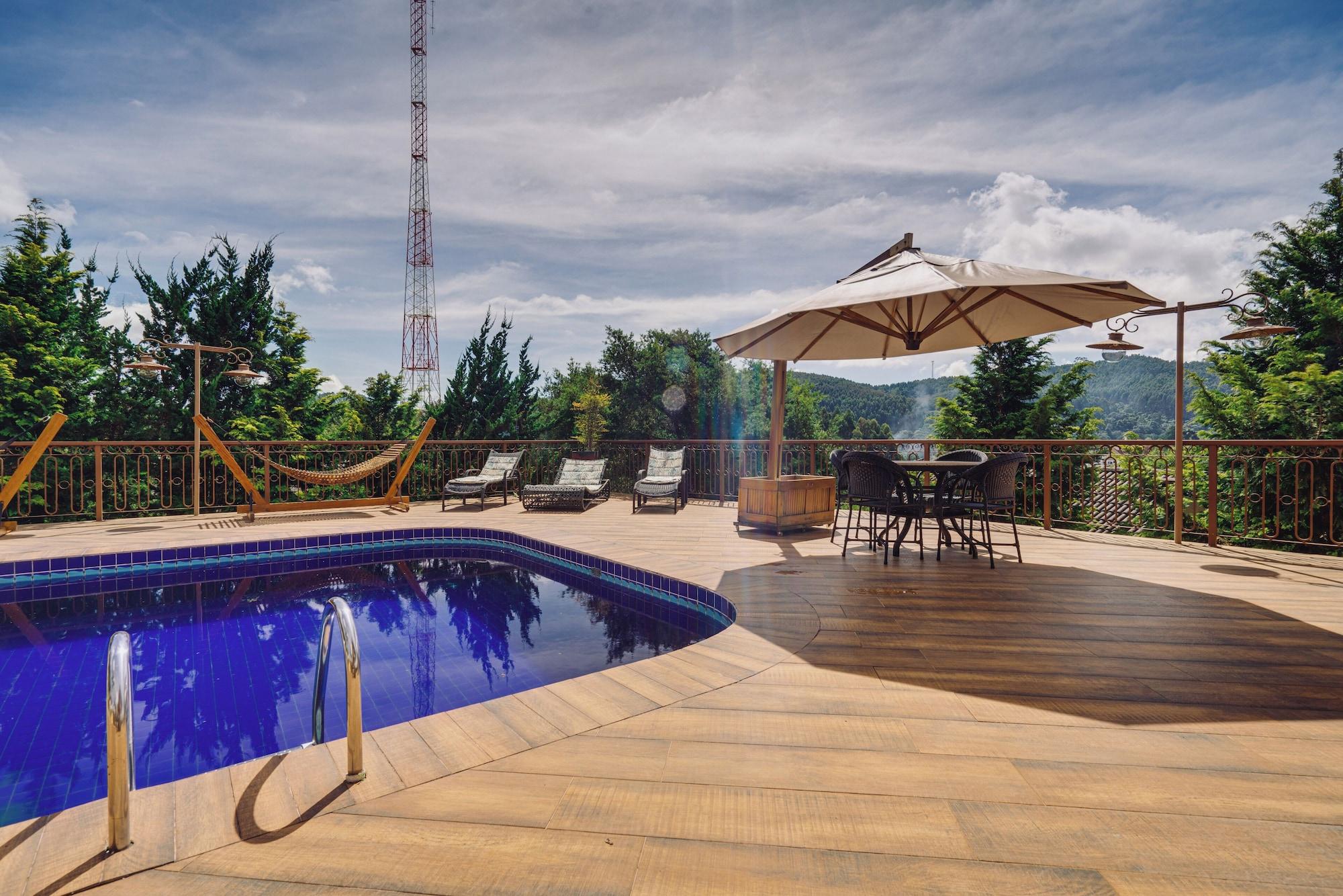 Vista Piscina Carícia do Vento Pousada Boutique