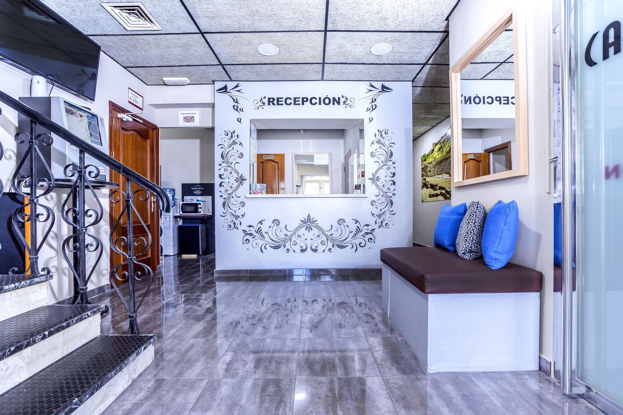 Vista Lobby Hostal Ciudad Jardin